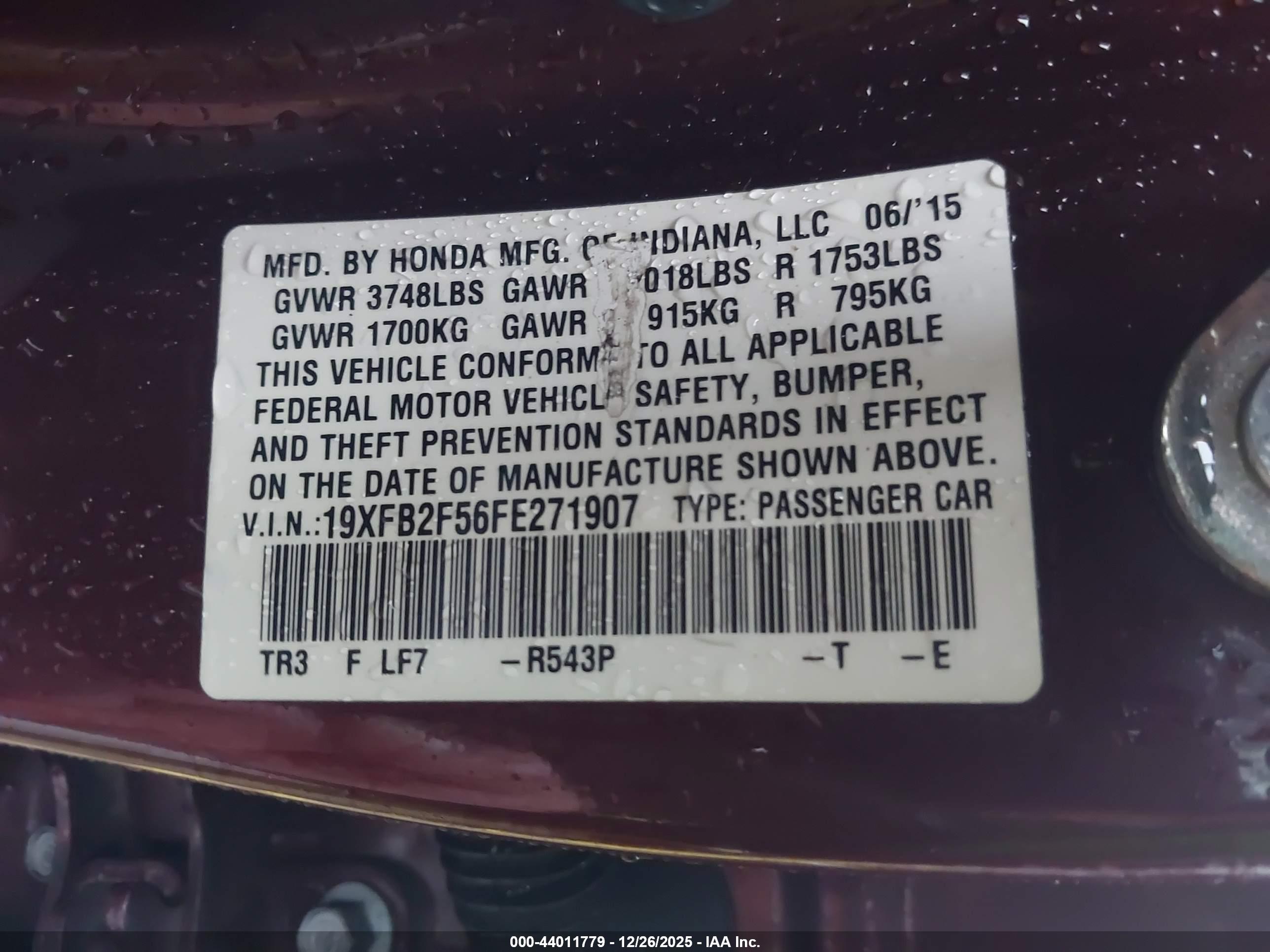 HONDA CIVIC image 9