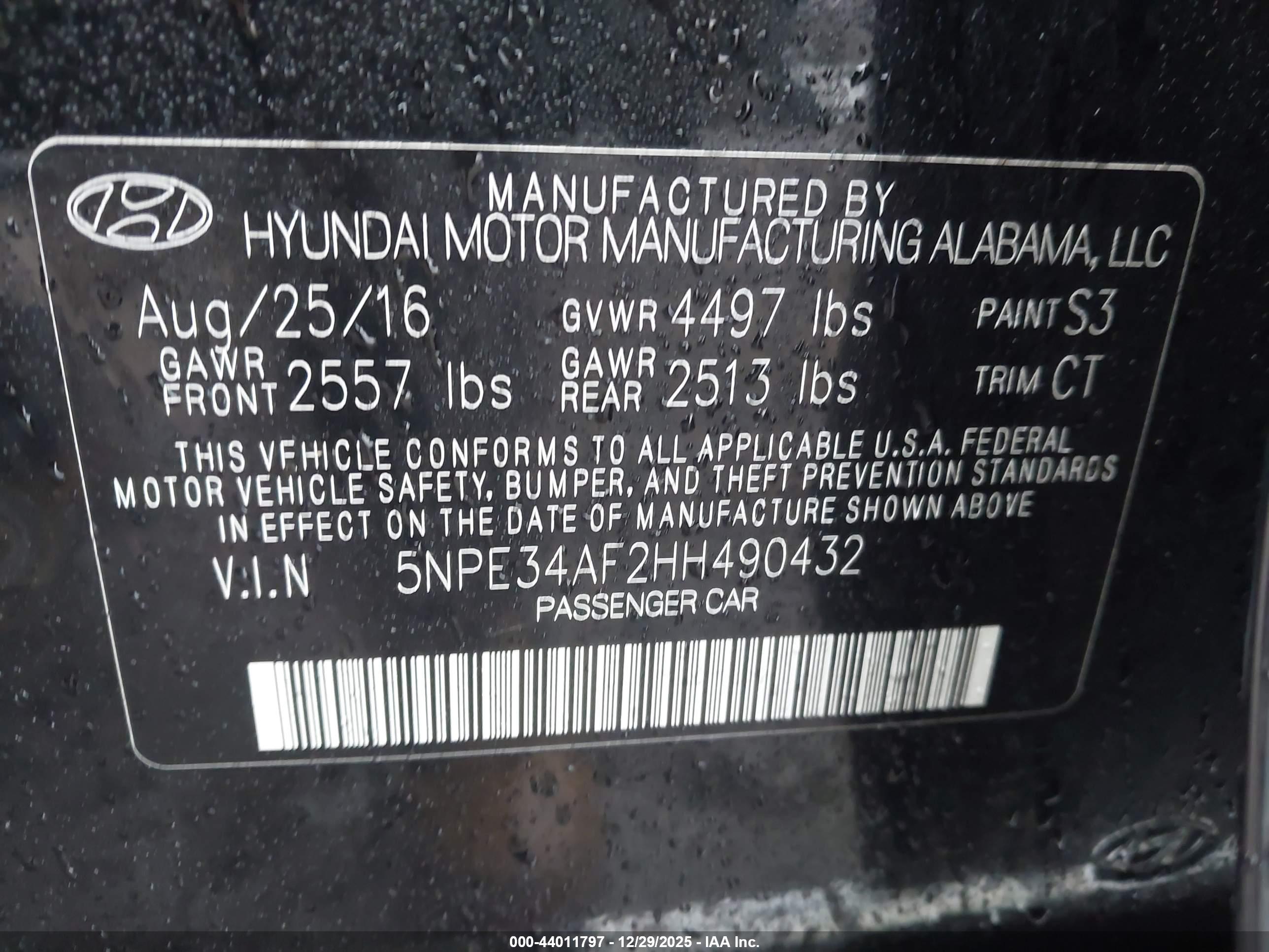 HYUNDAI SONATA image 9
