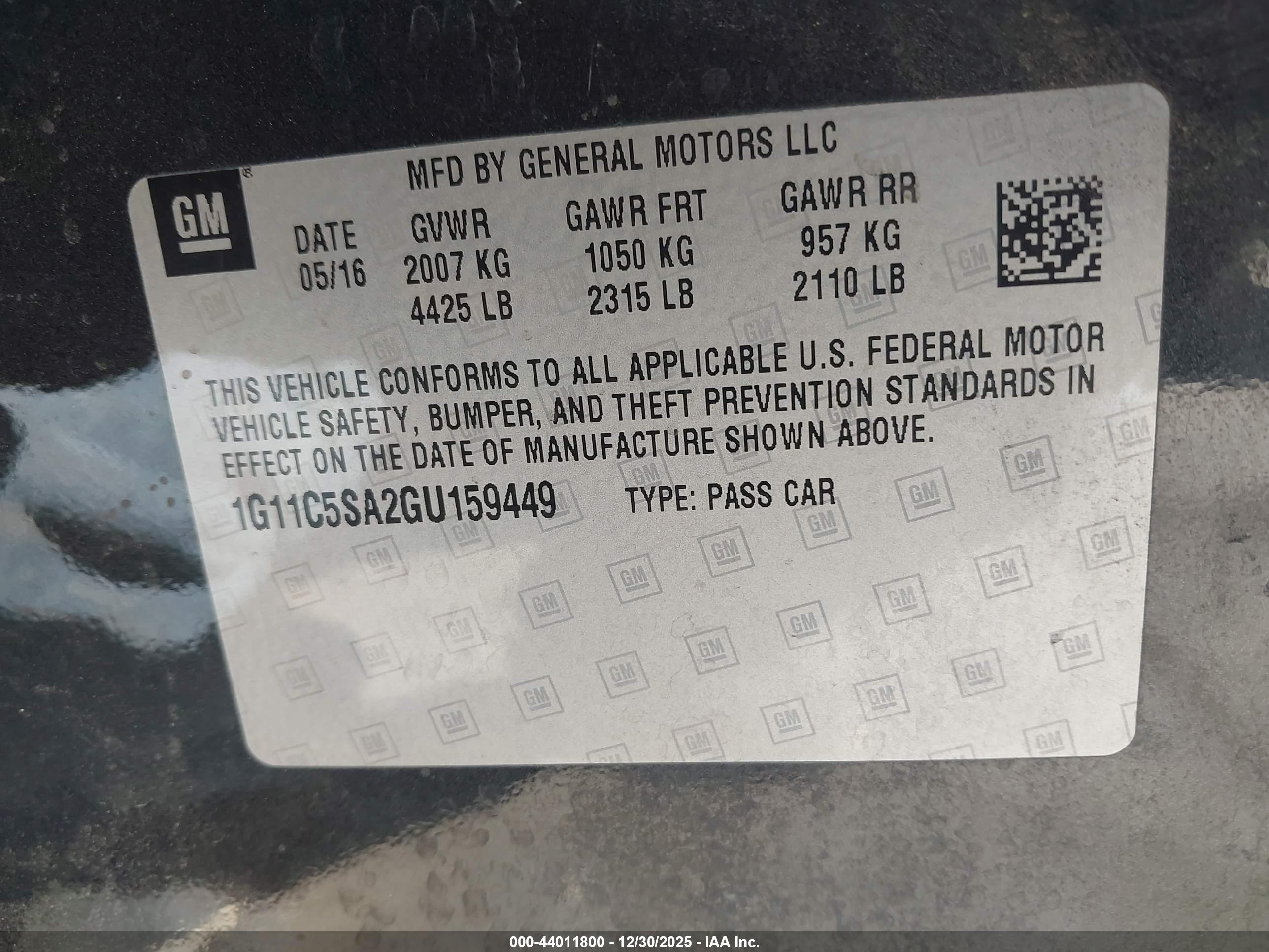 CHEVROLET MALIBU image 9