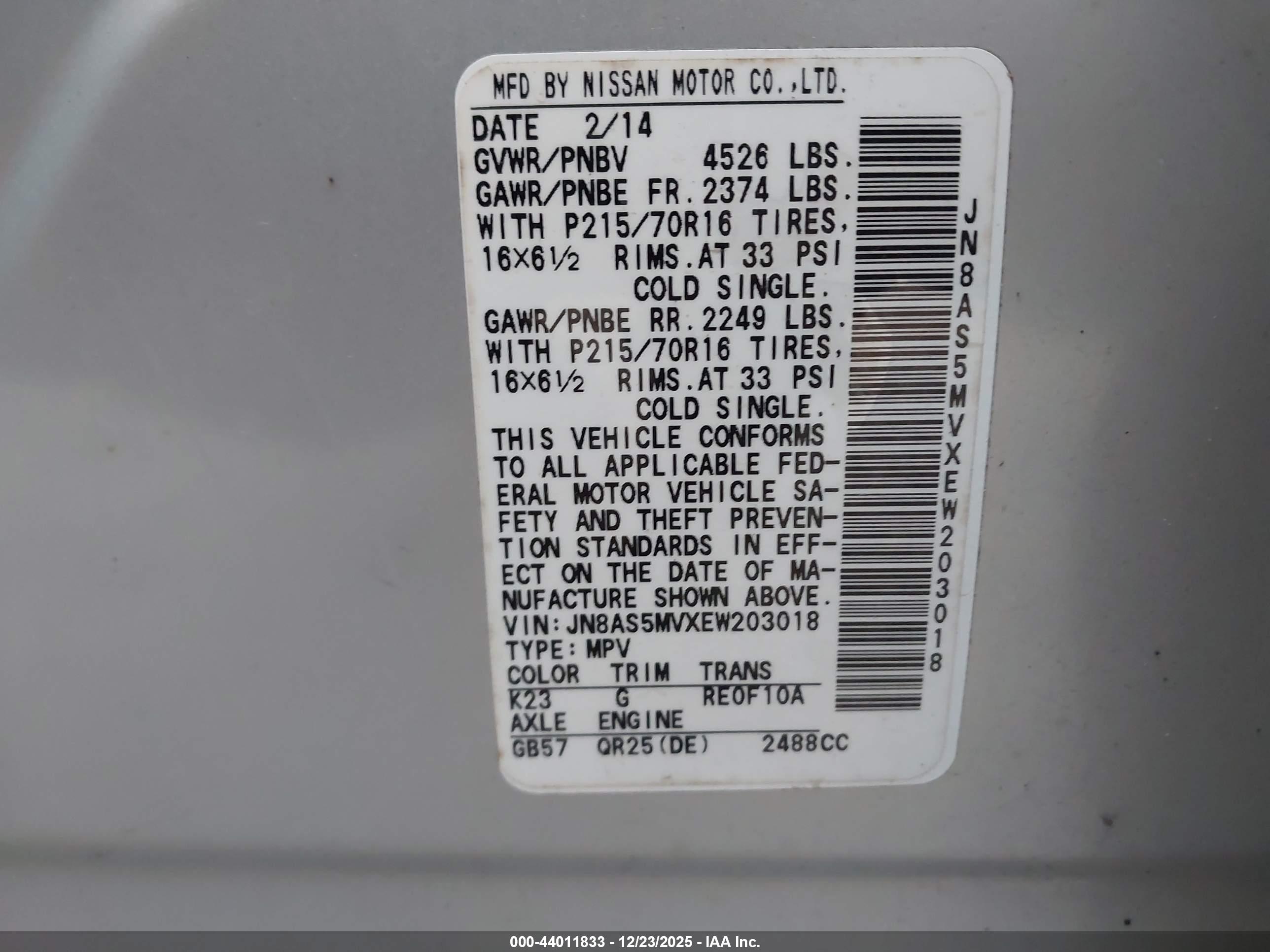 NISSAN ROGUE image 9
