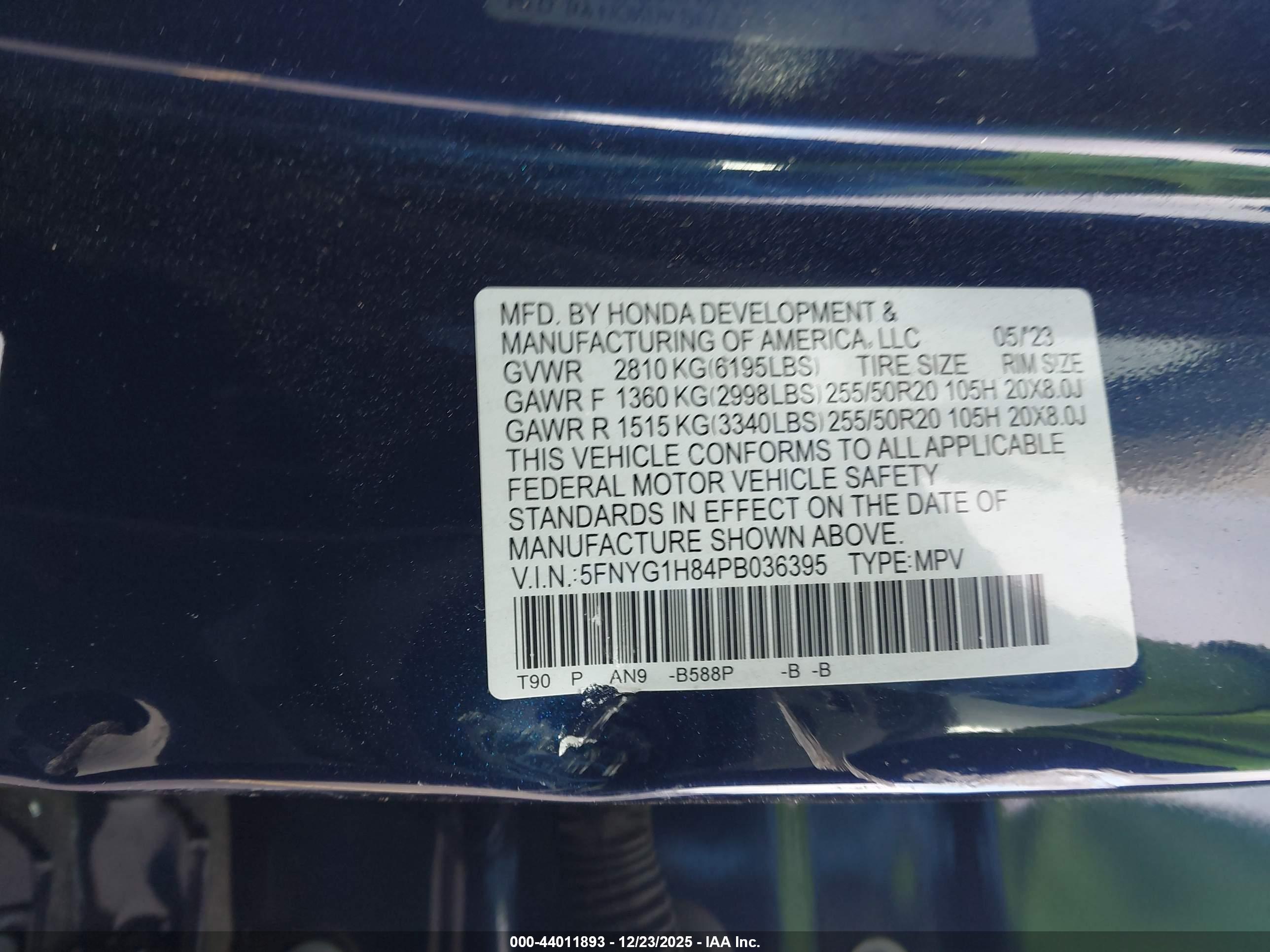 HONDA PILOT image 9