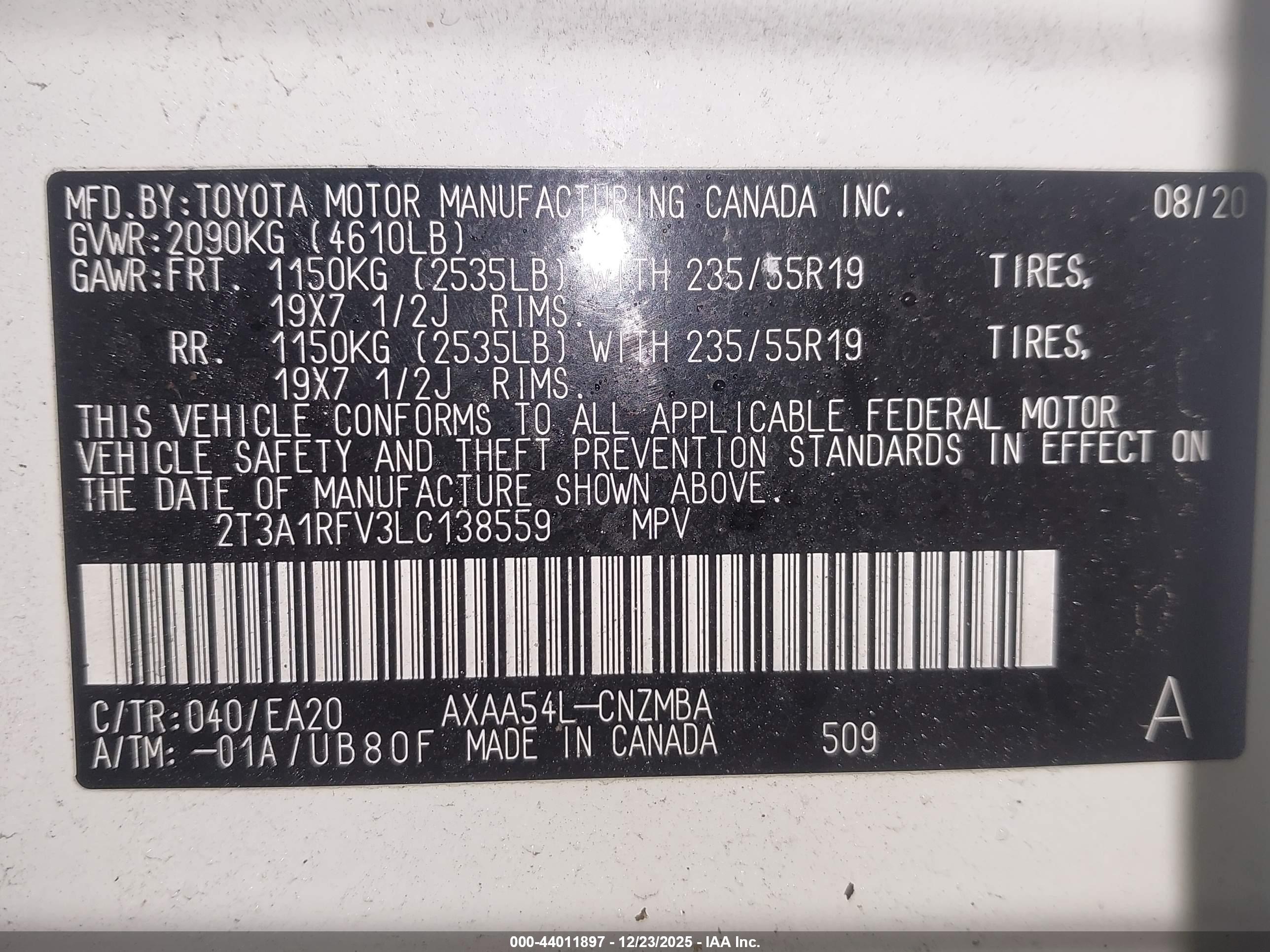 TOYOTA RAV4 image 9