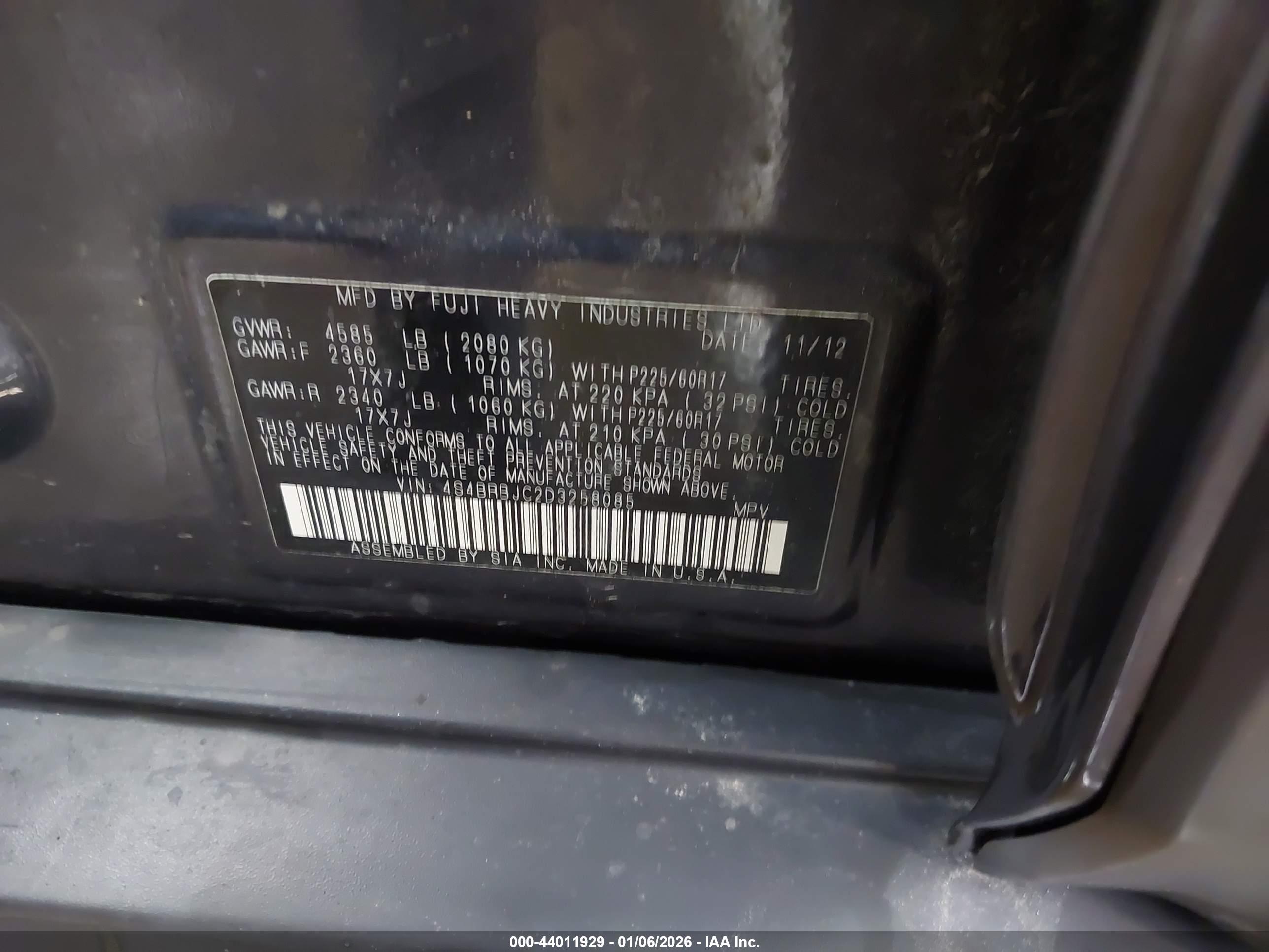 SUBARU OUTBACK image 9