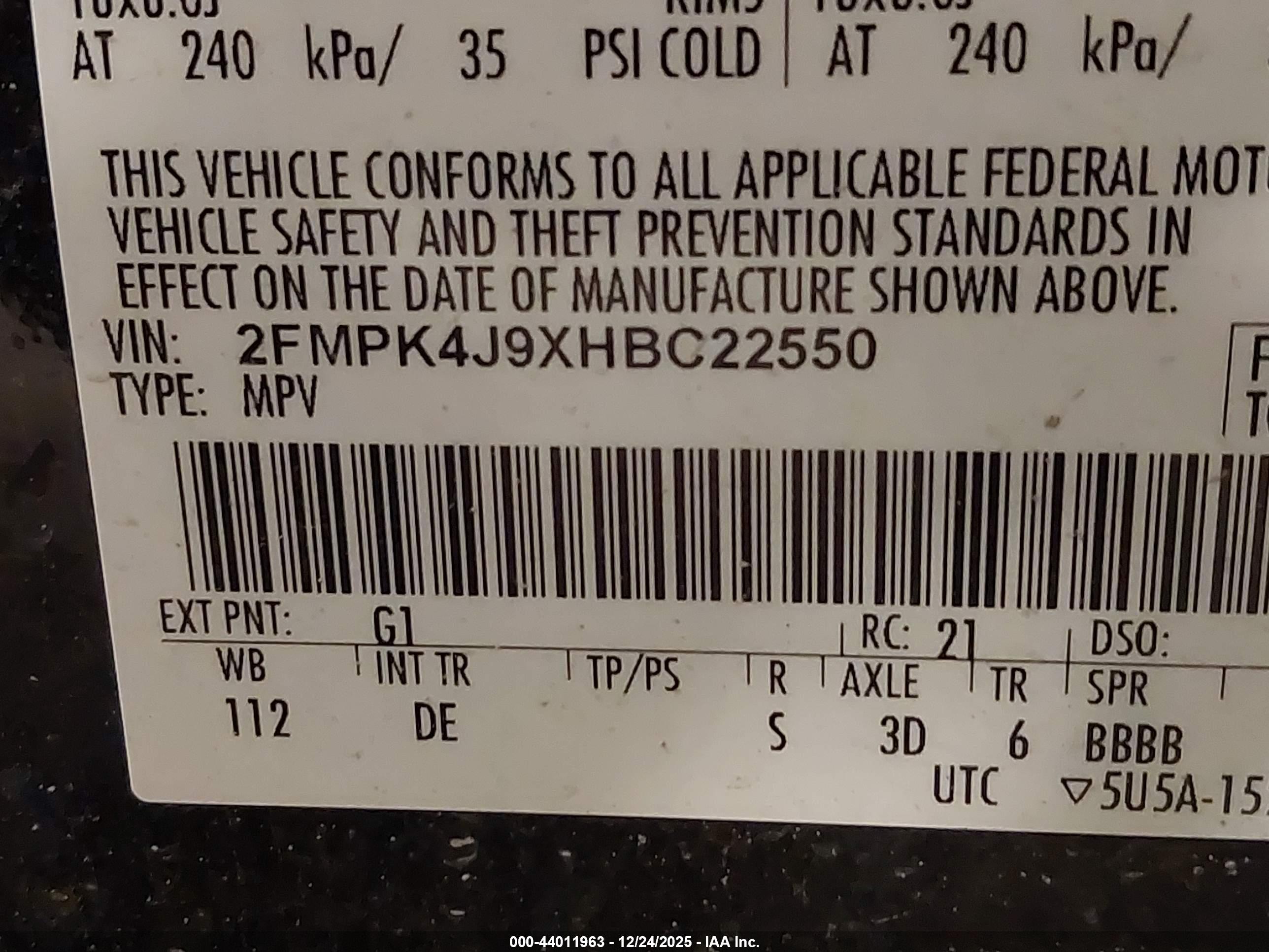 FORD EDGE image 9
