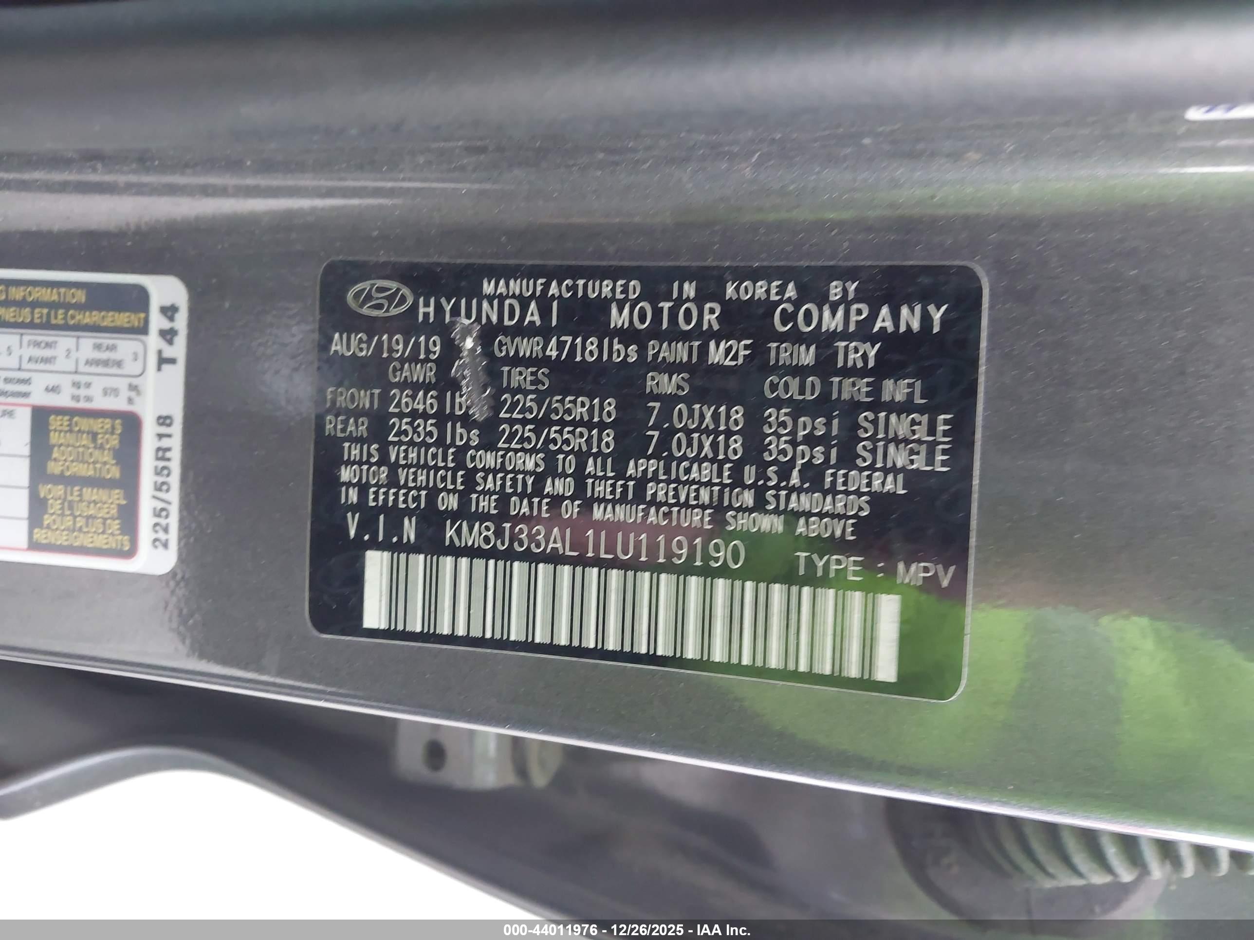 HYUNDAI TUCSON image 9