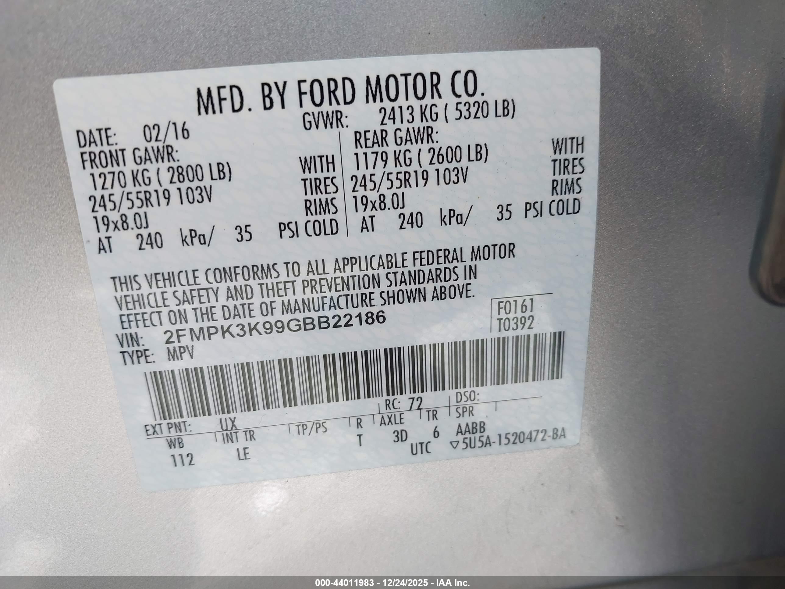 FORD EDGE image 9
