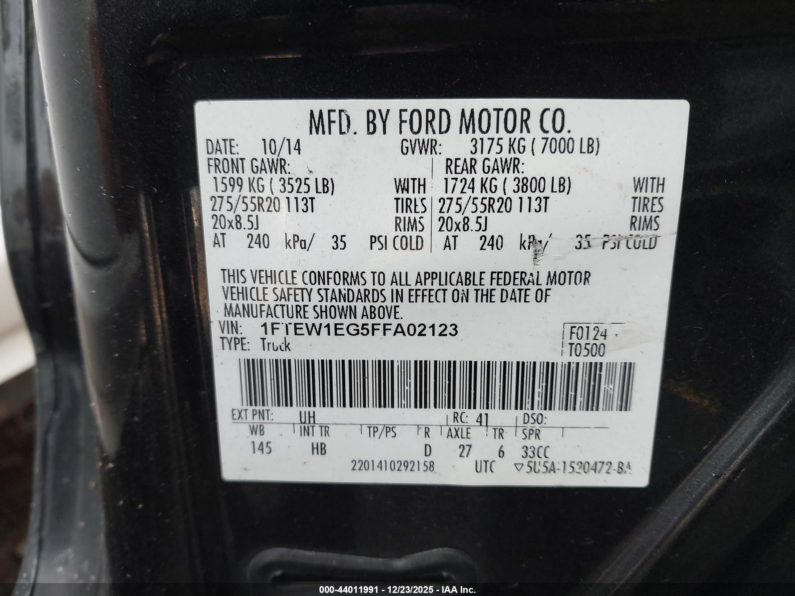 FORD F-150 image 9