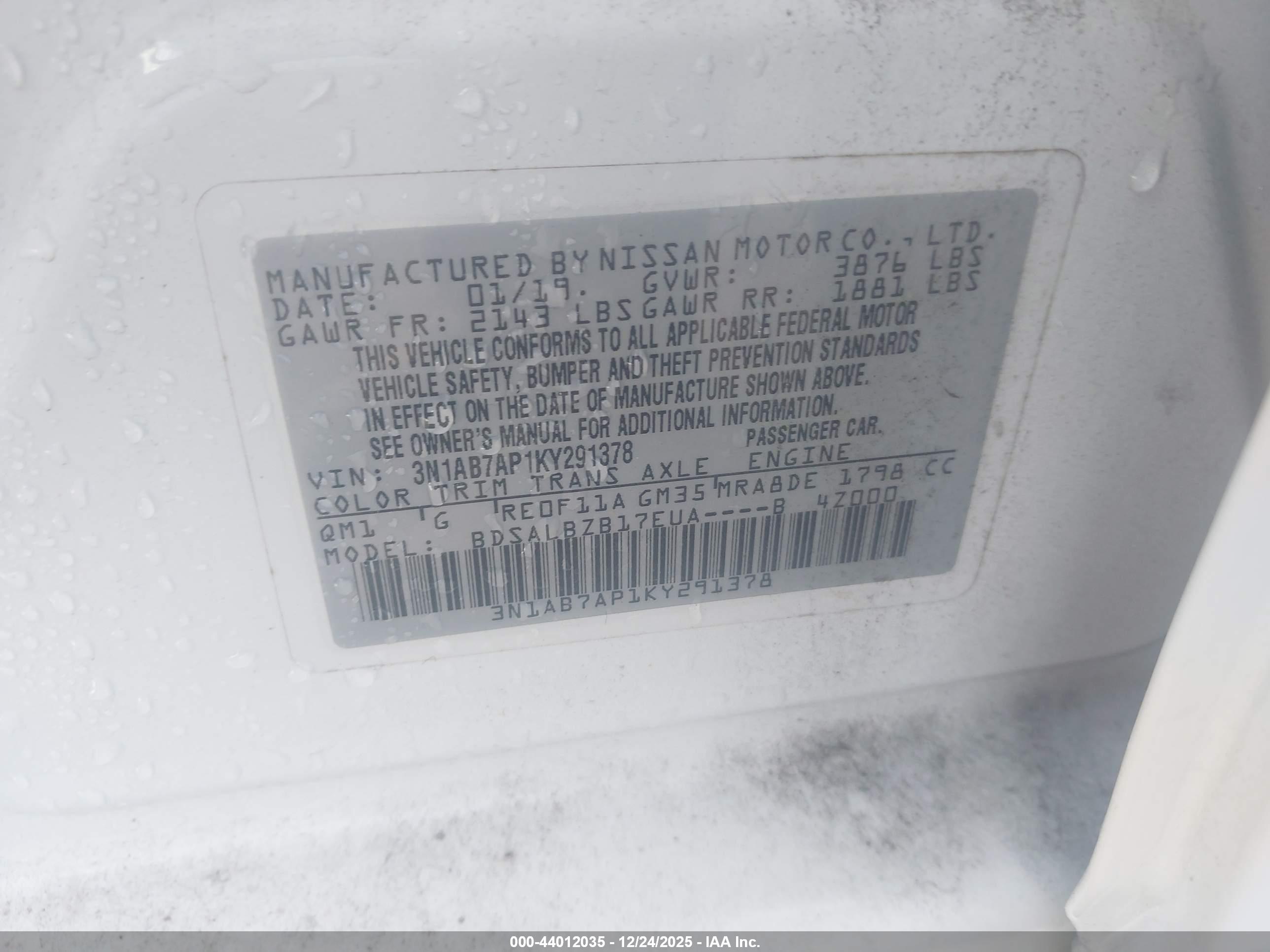 NISSAN SENTRA image 9