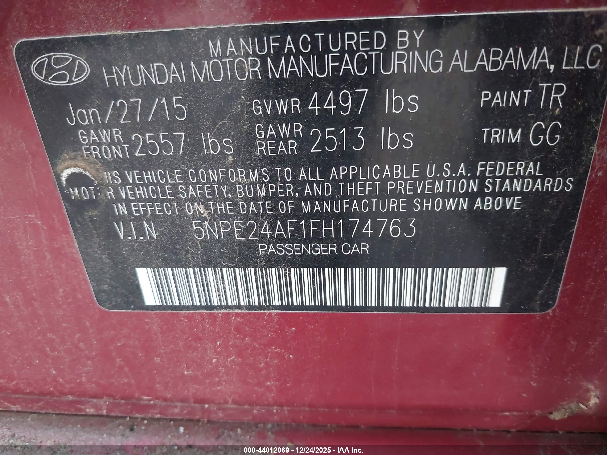 HYUNDAI SONATA image 9