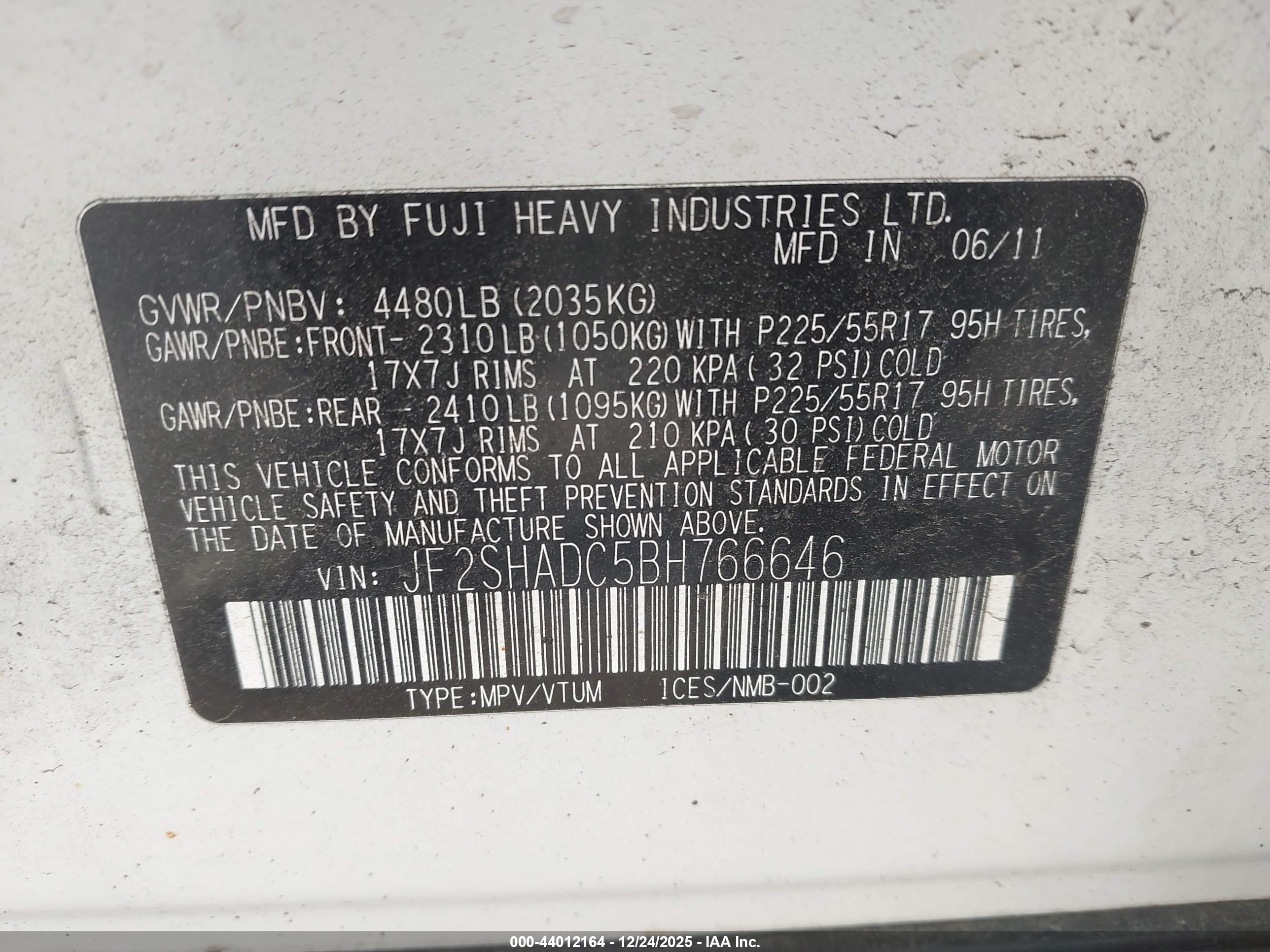 SUBARU FORESTER image 9