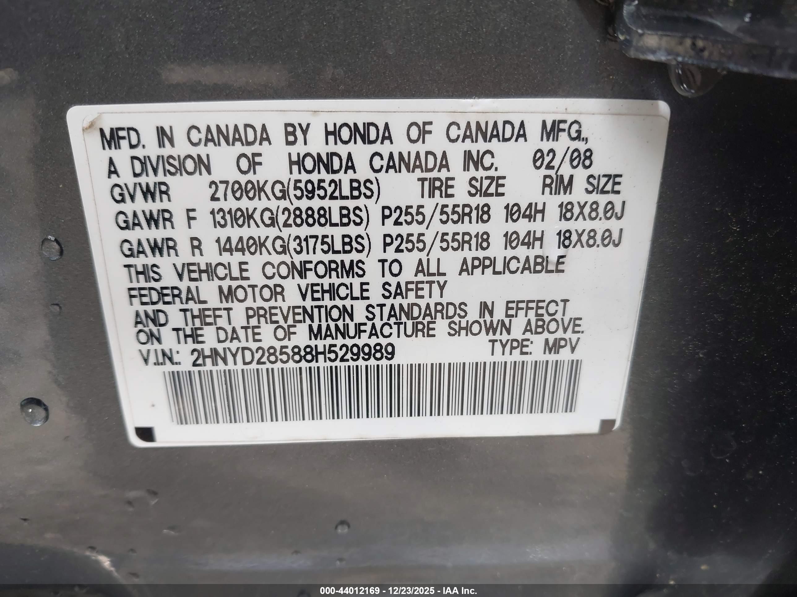 ACURA MDX image 9