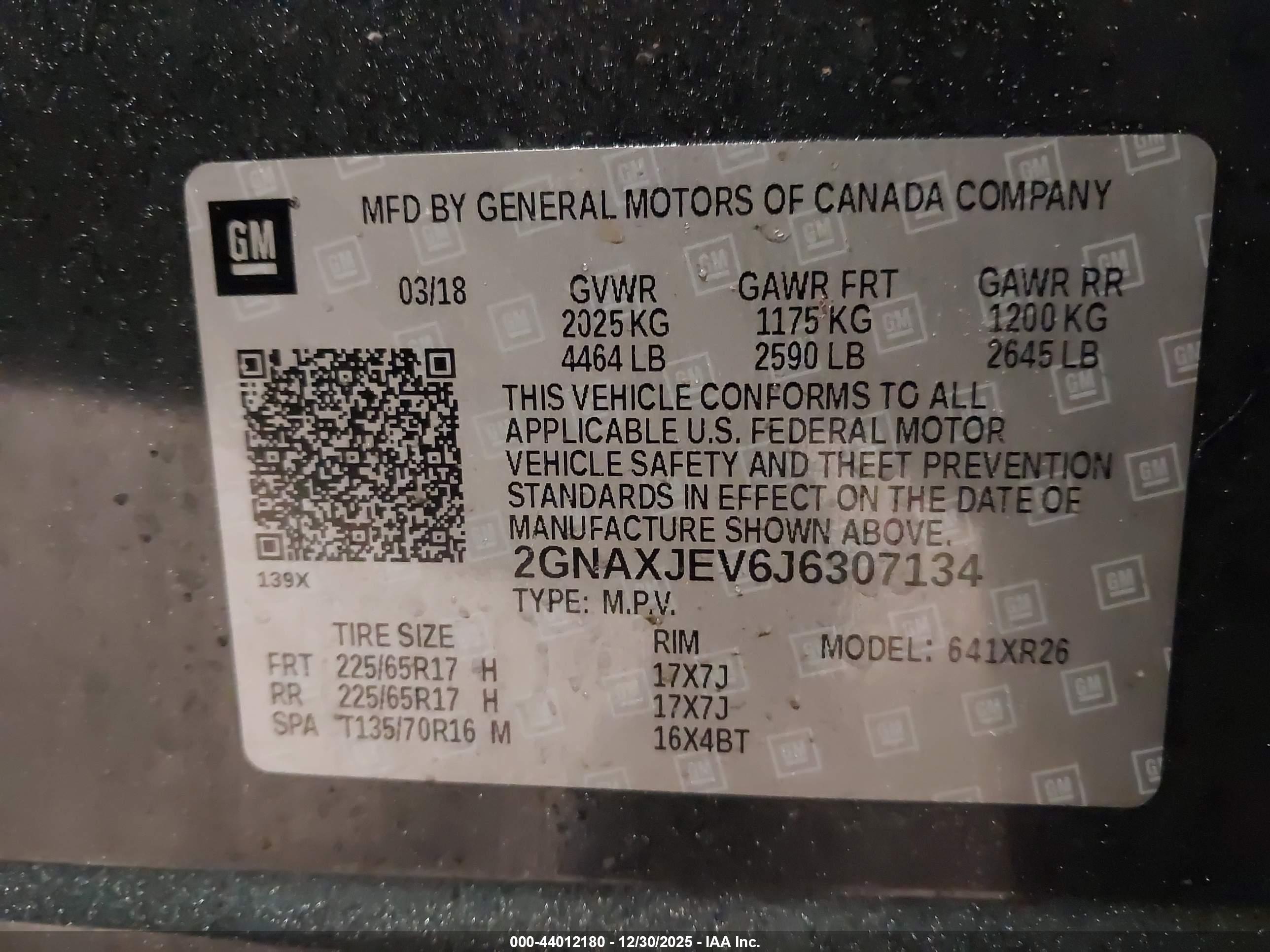 CHEVROLET EQUINOX image 9