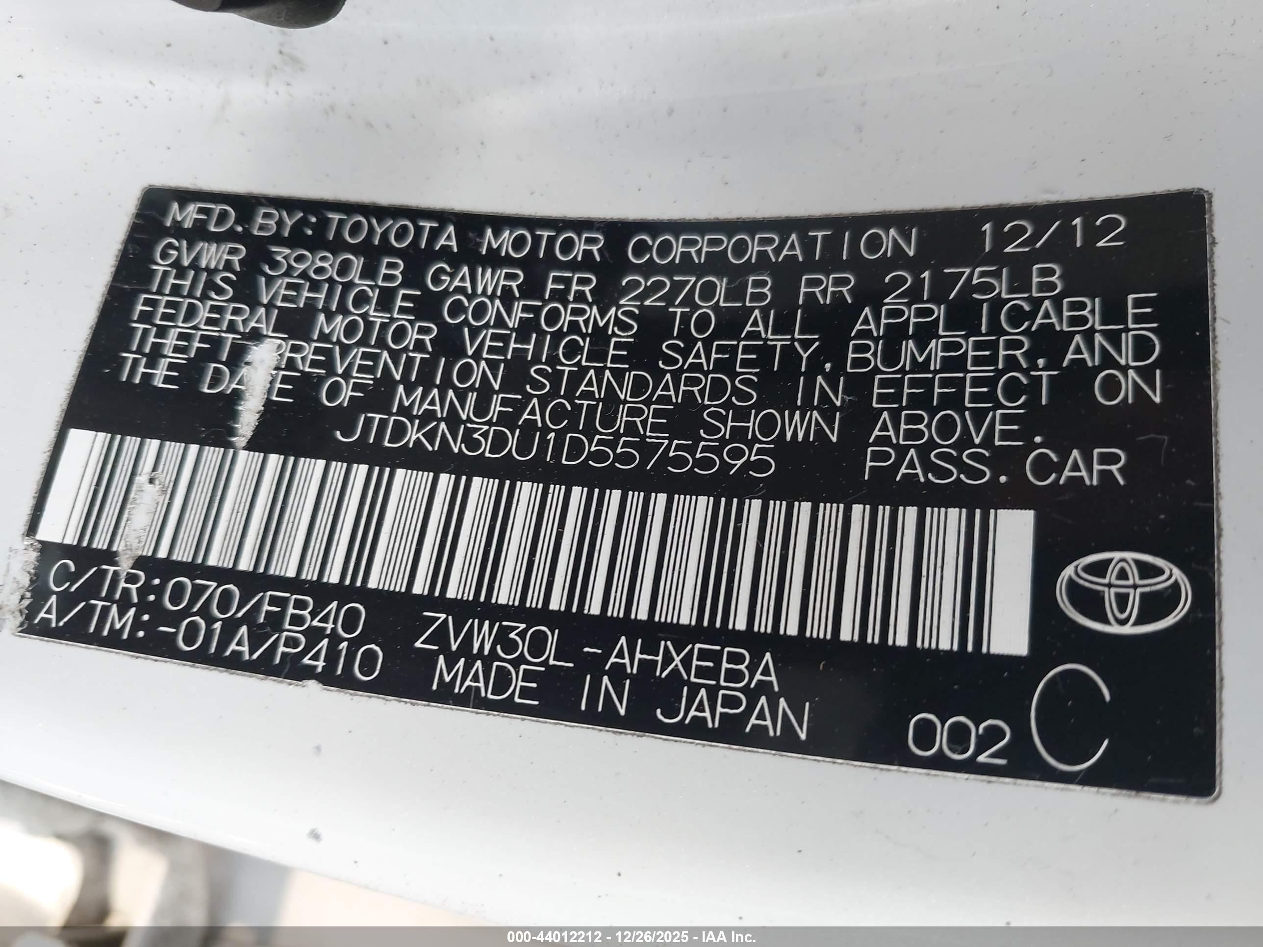 TOYOTA PRIUS image 9