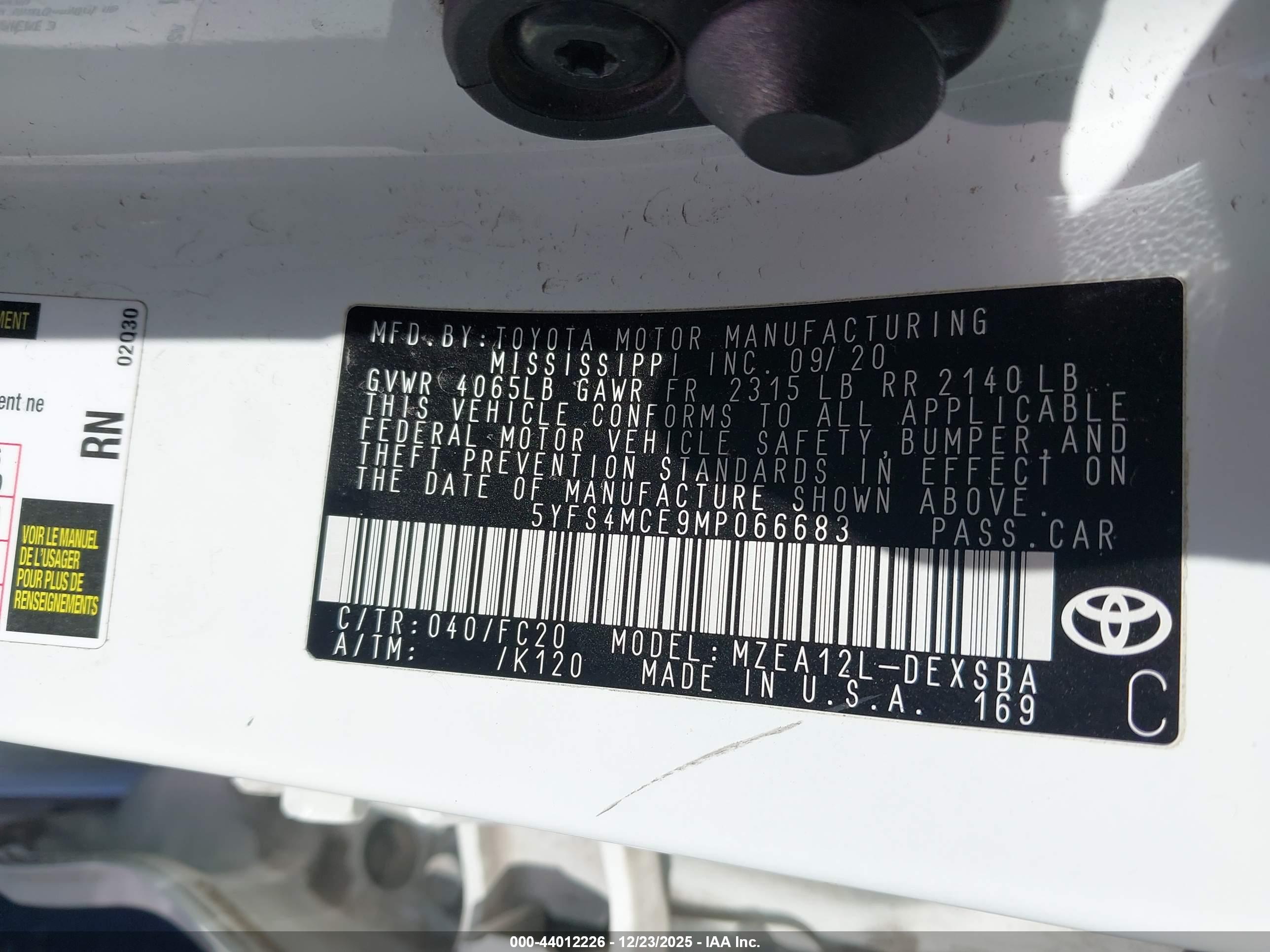 TOYOTA COROLLA image 9