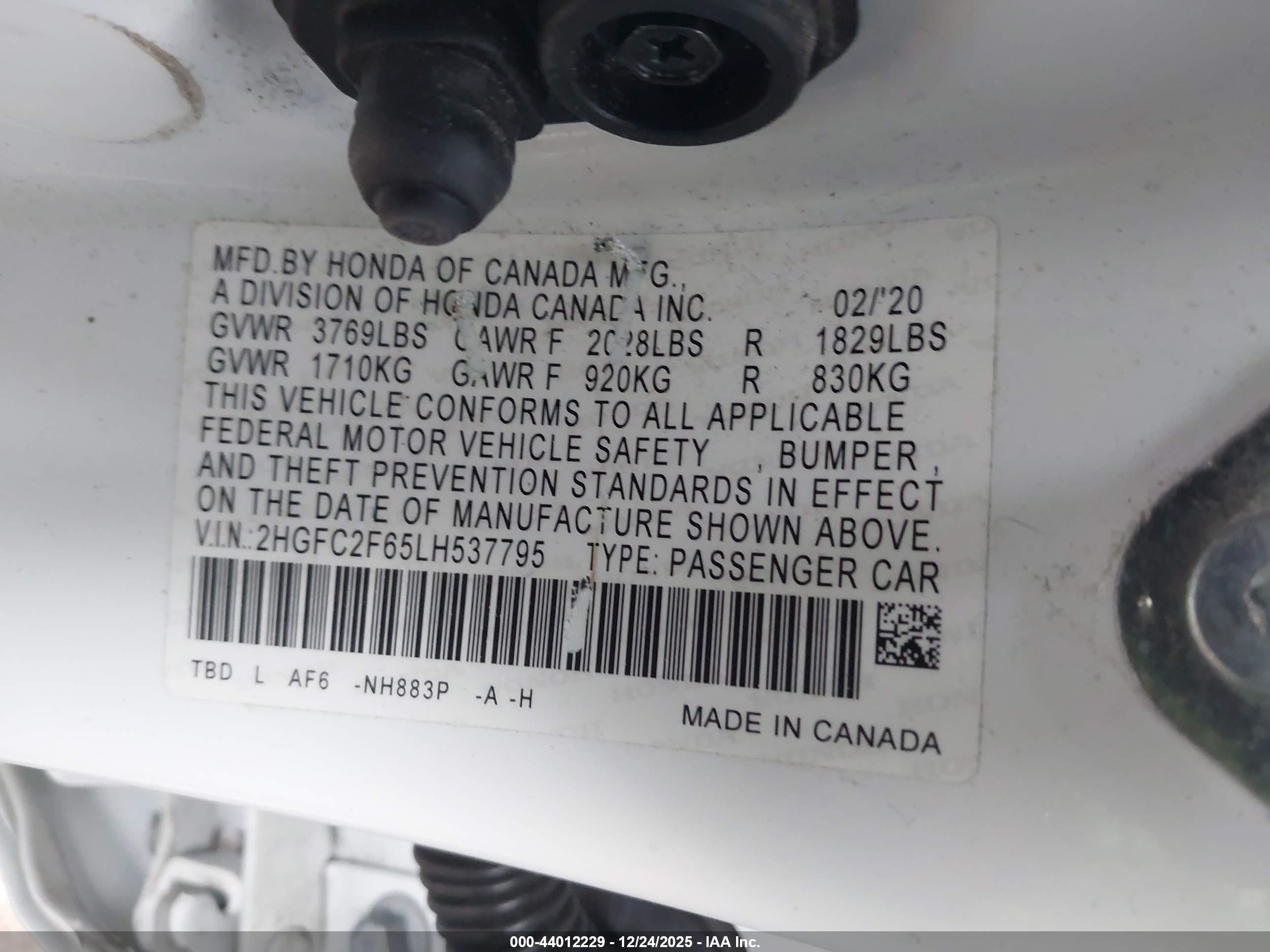 HONDA CIVIC image 9