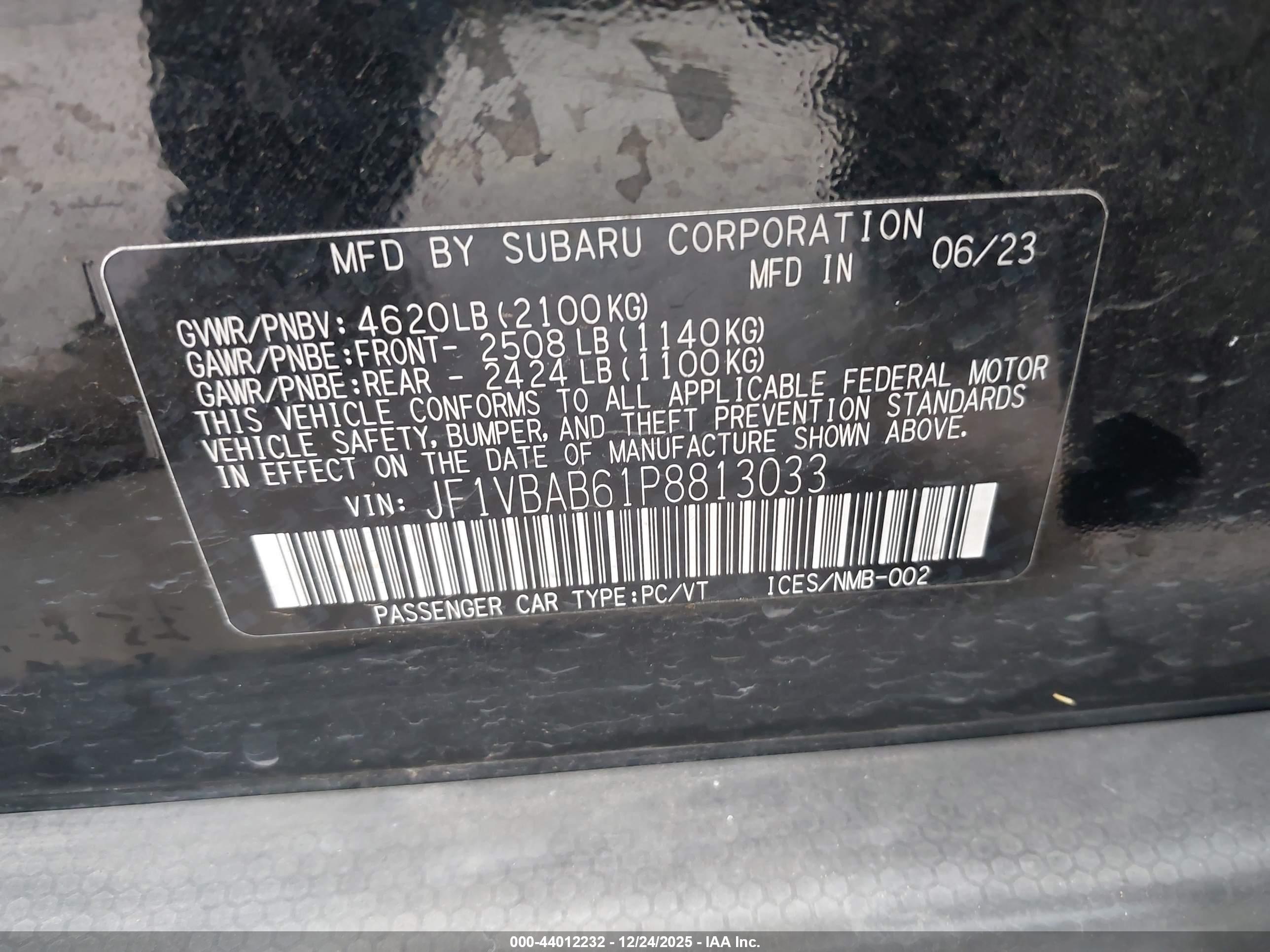 SUBARU WRX image 9