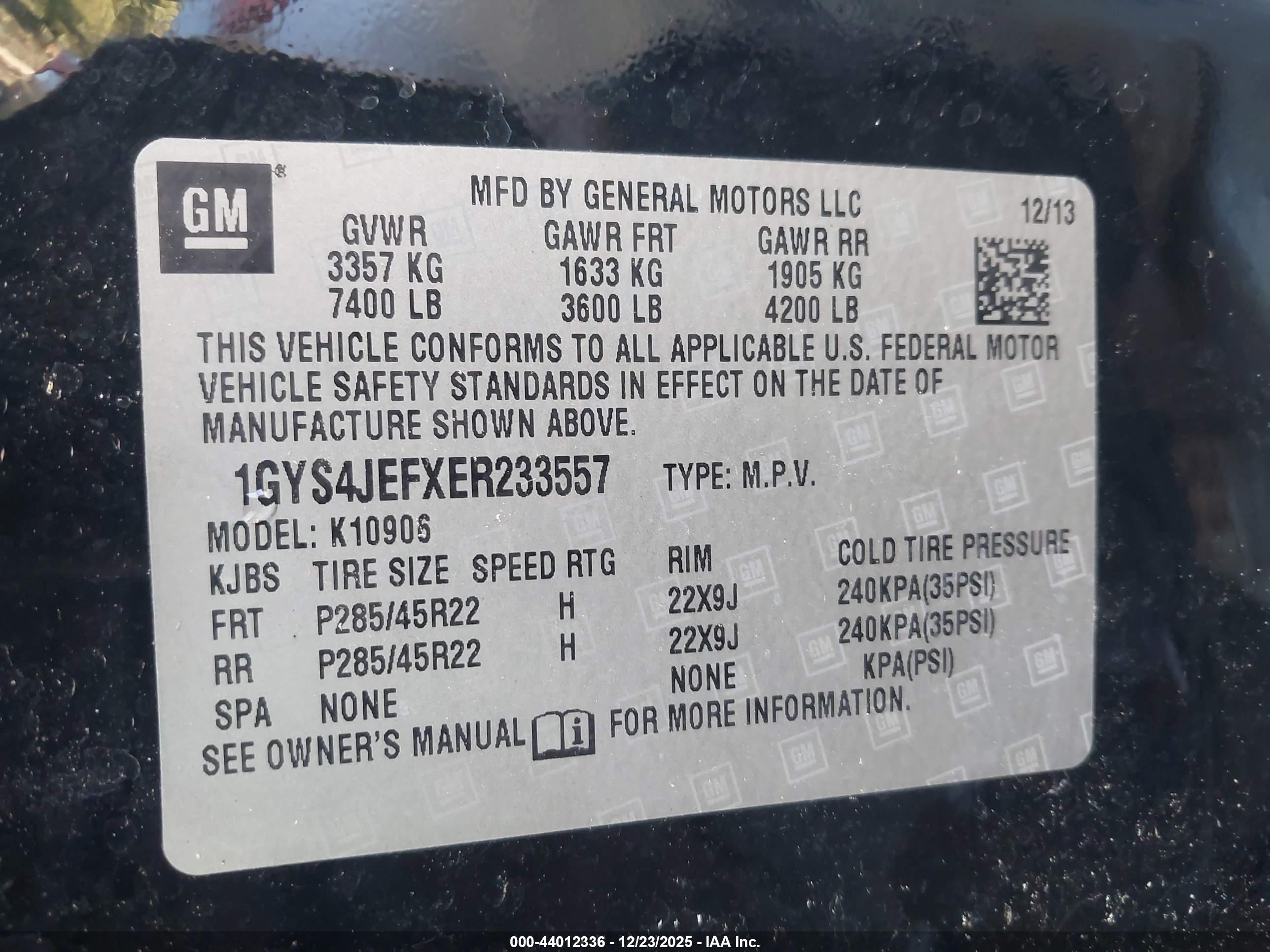 CADILLAC ESCALADE image 9