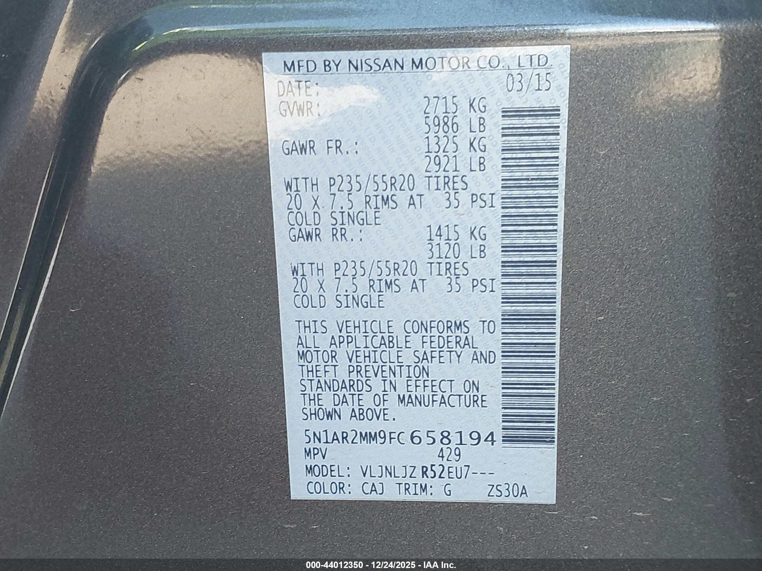 NISSAN PATHFINDER image 9
