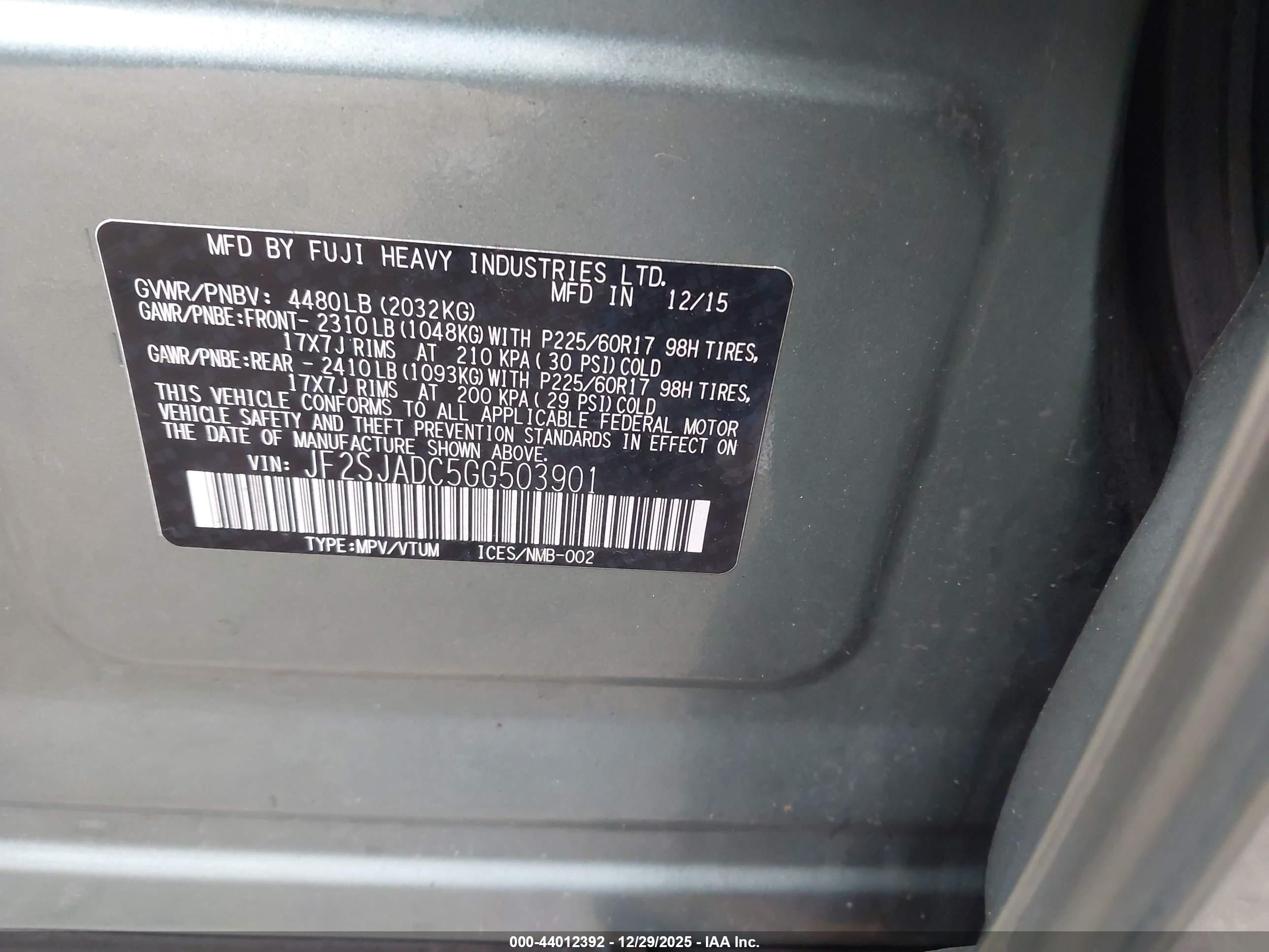 SUBARU FORESTER image 9