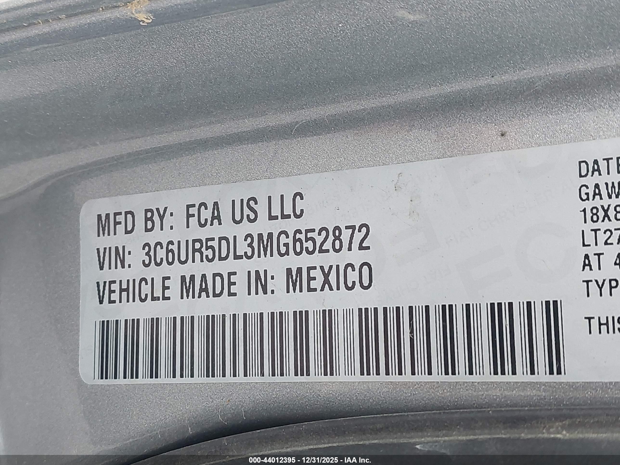 RAM 2500 image 9