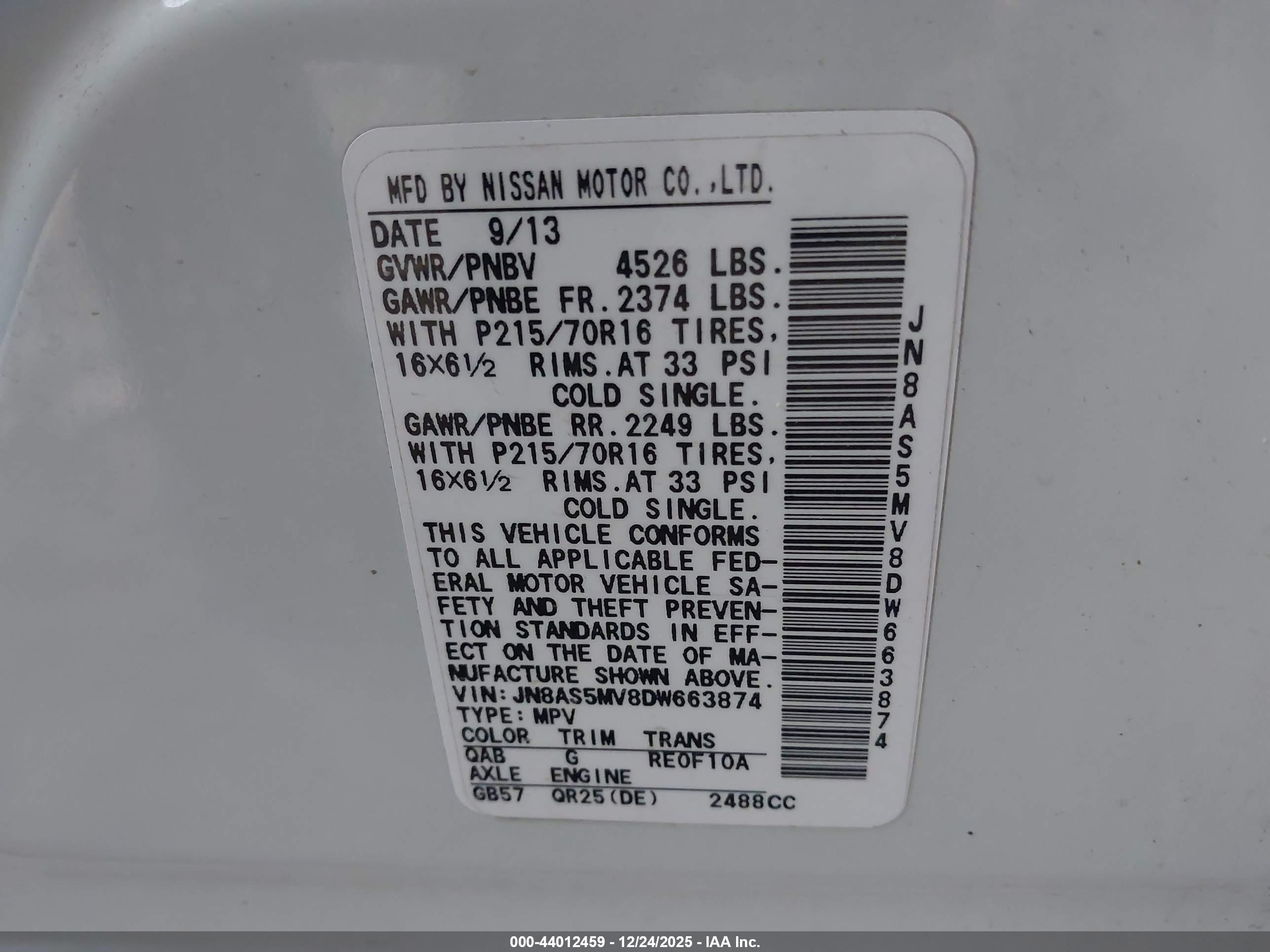 NISSAN ROGUE image 9