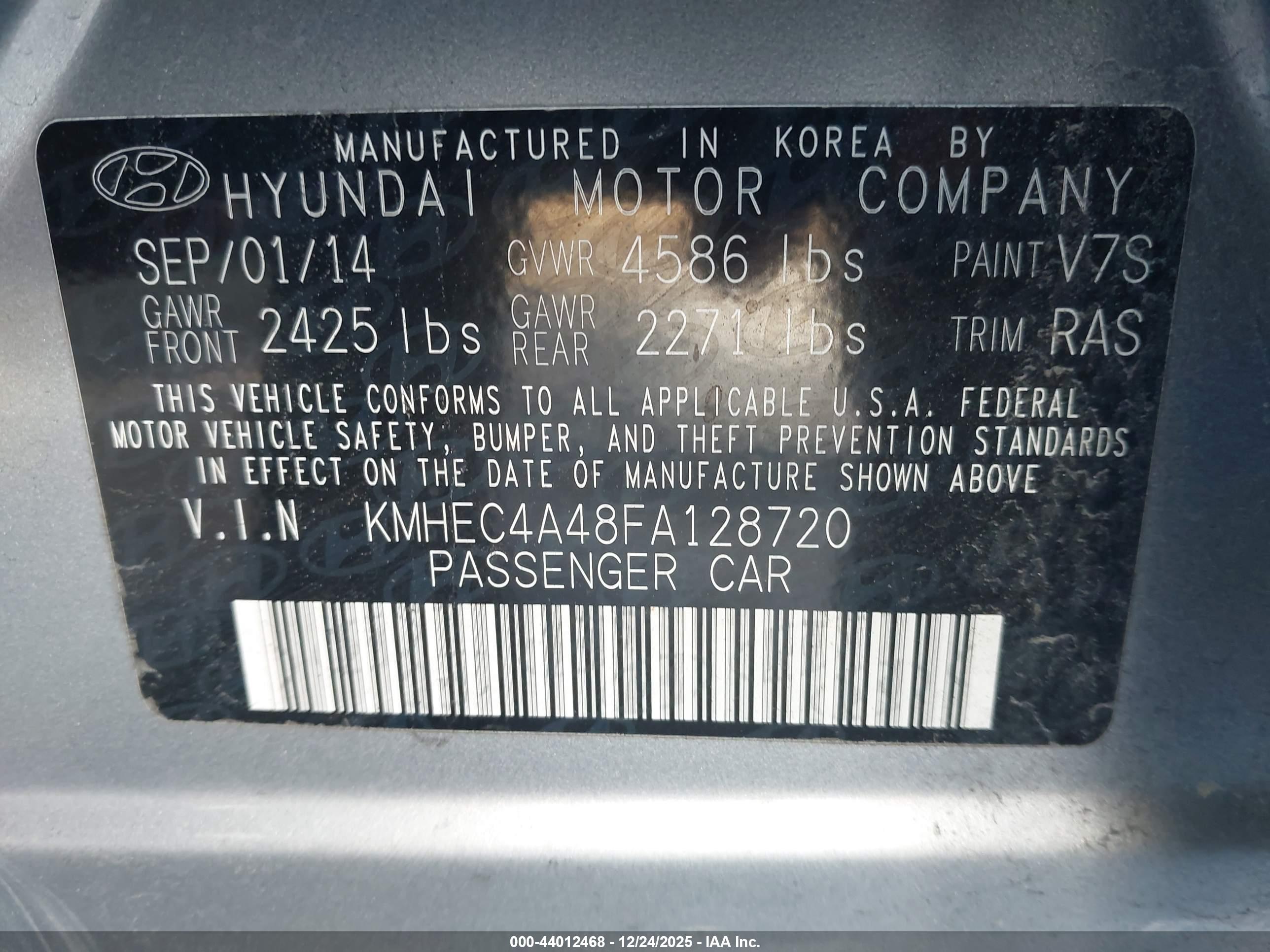 HYUNDAI SONATA image 9