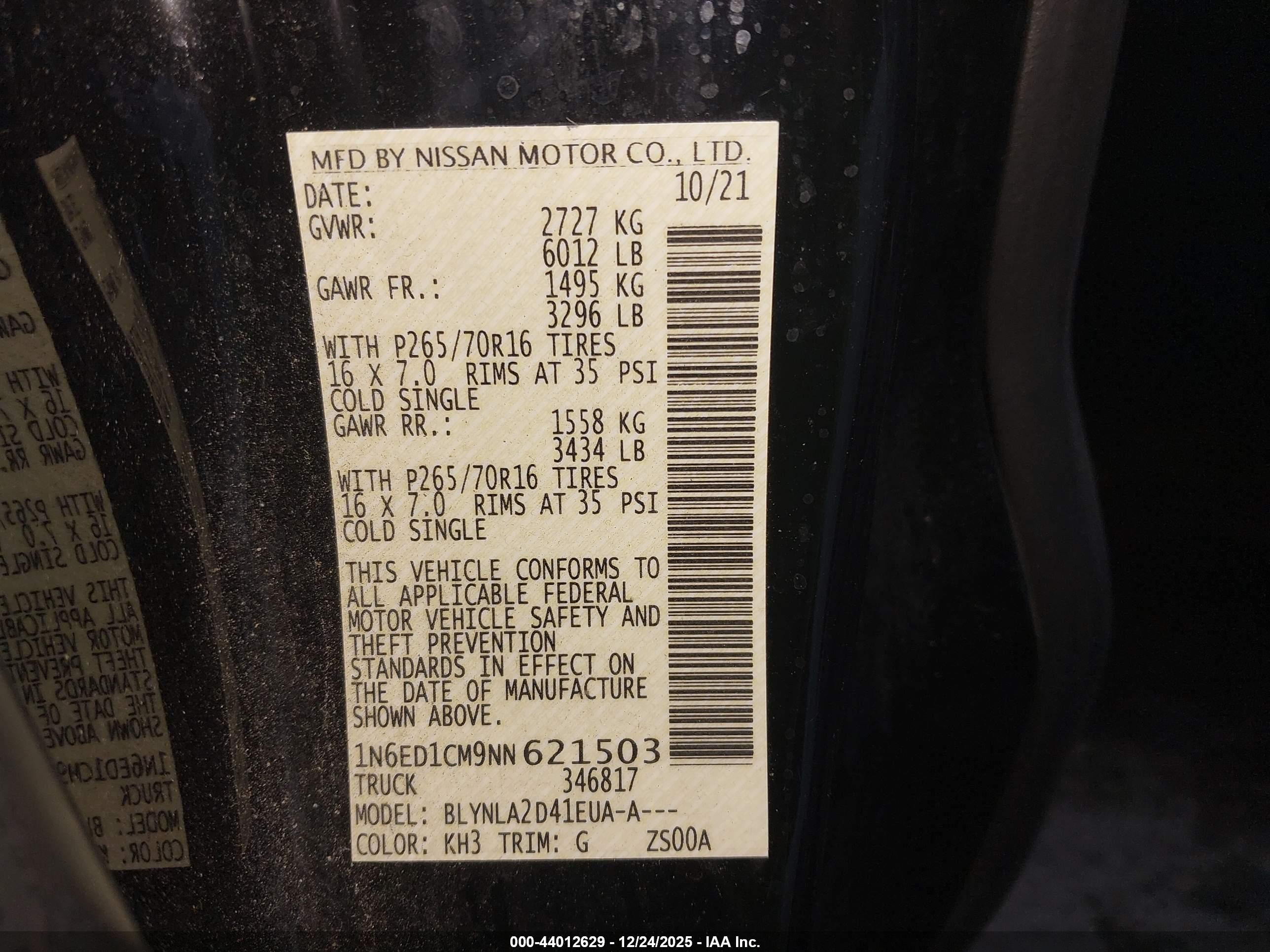 NISSAN FRONTIER image 9