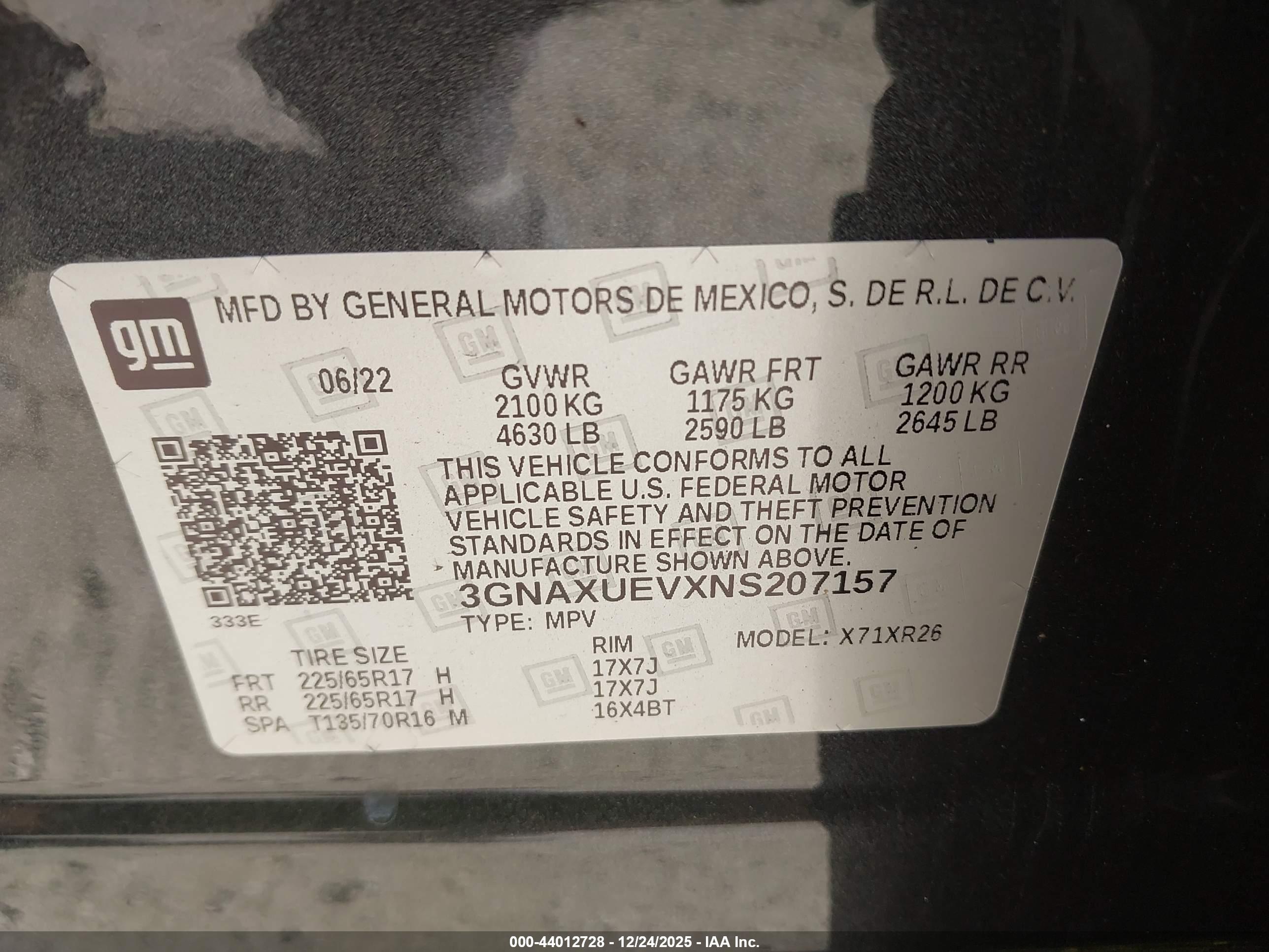 CHEVROLET EQUINOX image 9