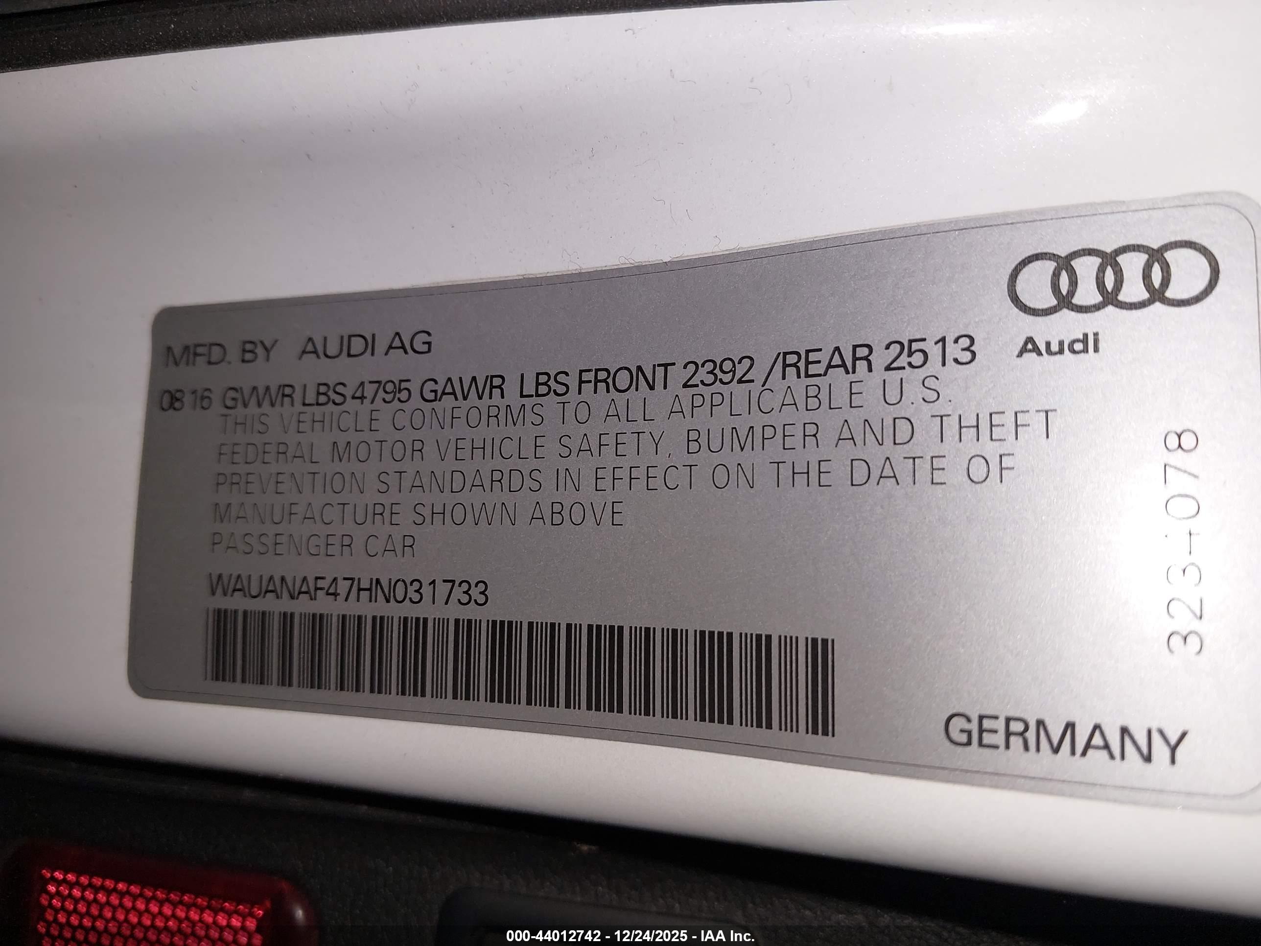 AUDI A4 image 9