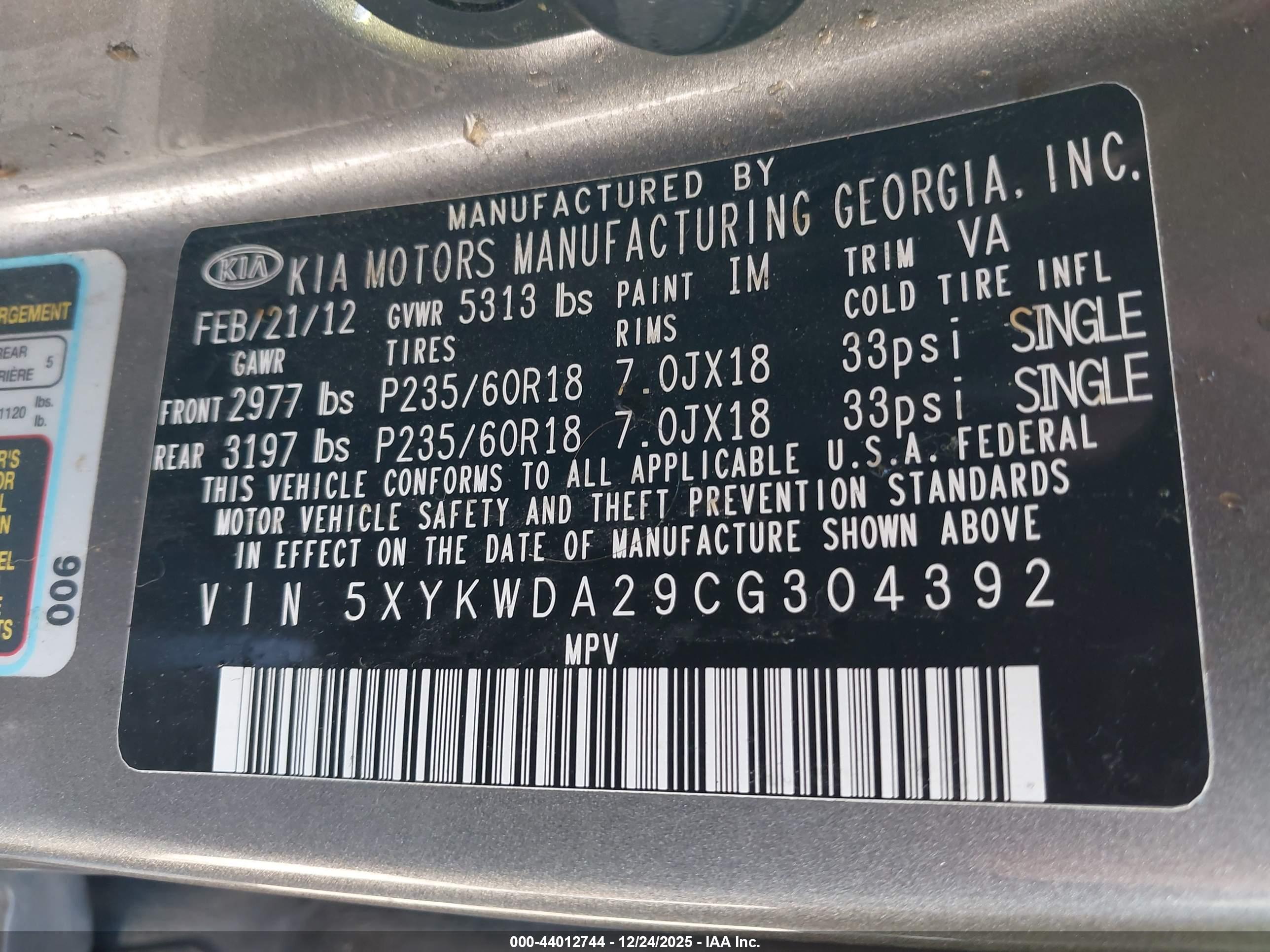 KIA SORENTO image 9