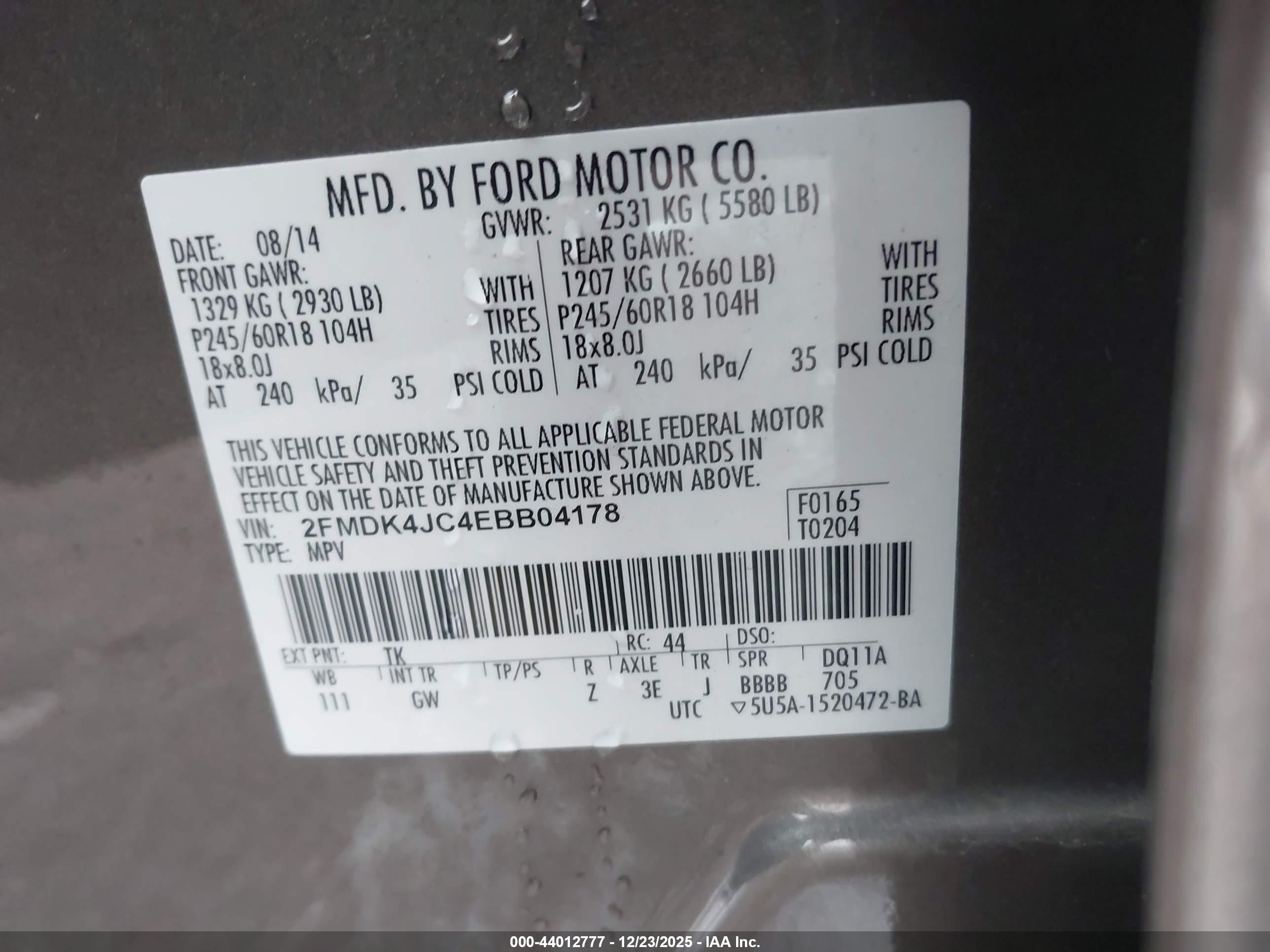 FORD EDGE image 9