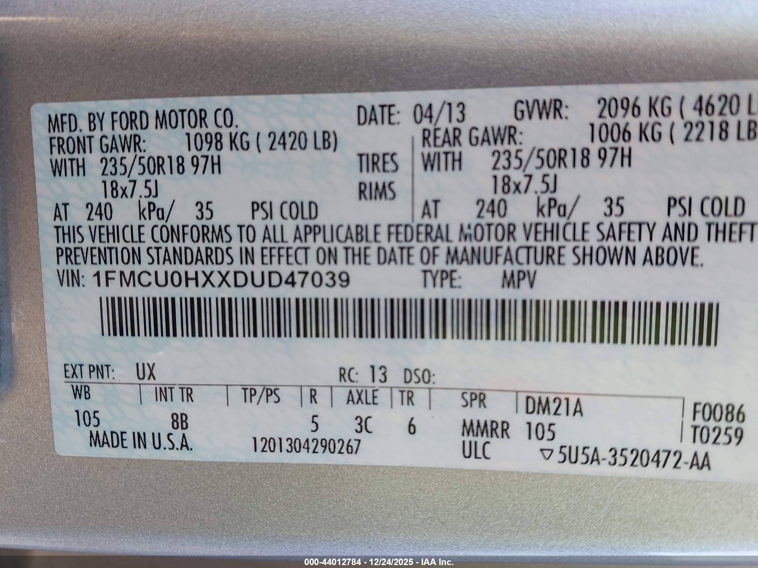 FORD ESCAPE image 9