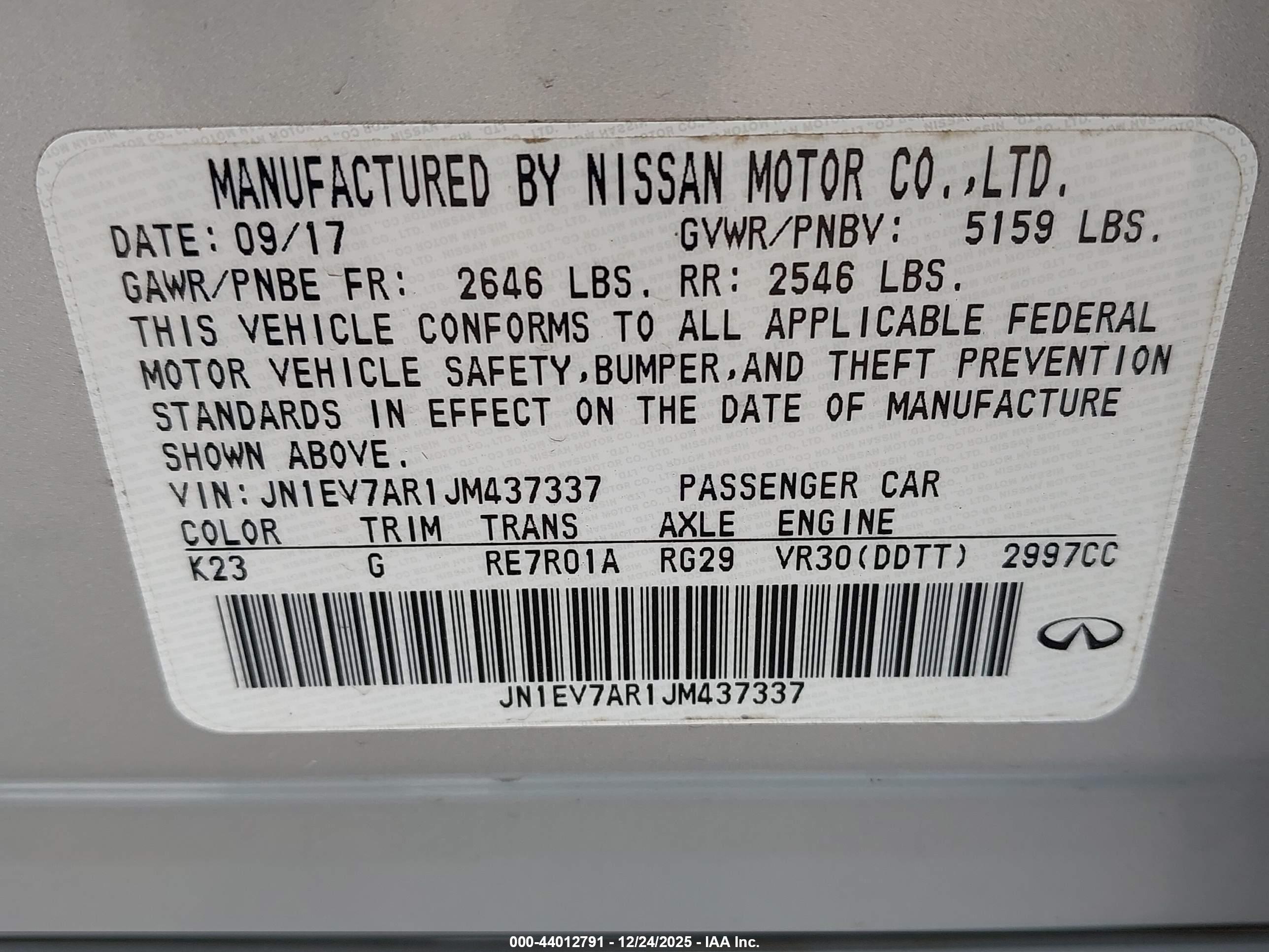 INFINITI Q50 image 9