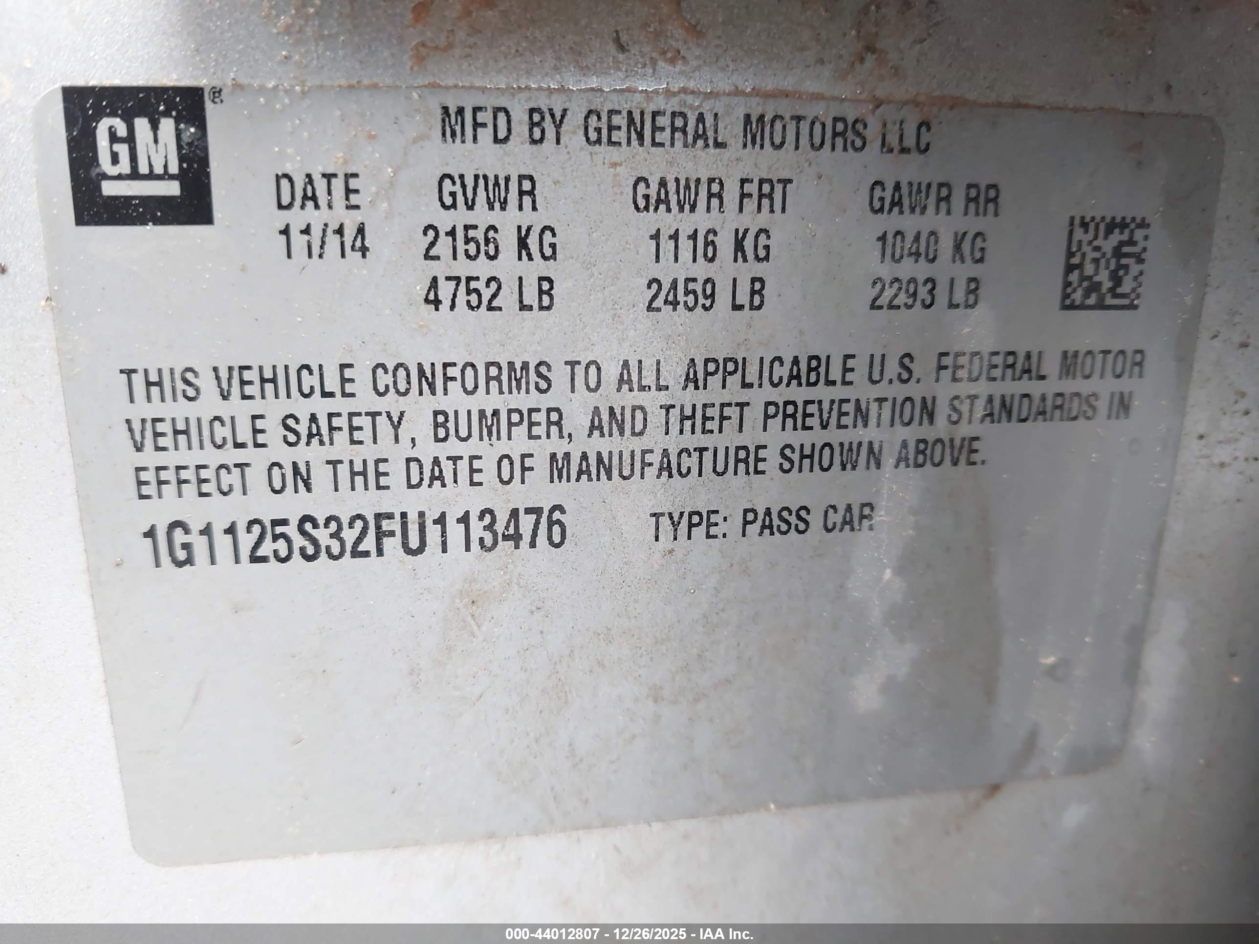 CHEVROLET IMPALA image 9