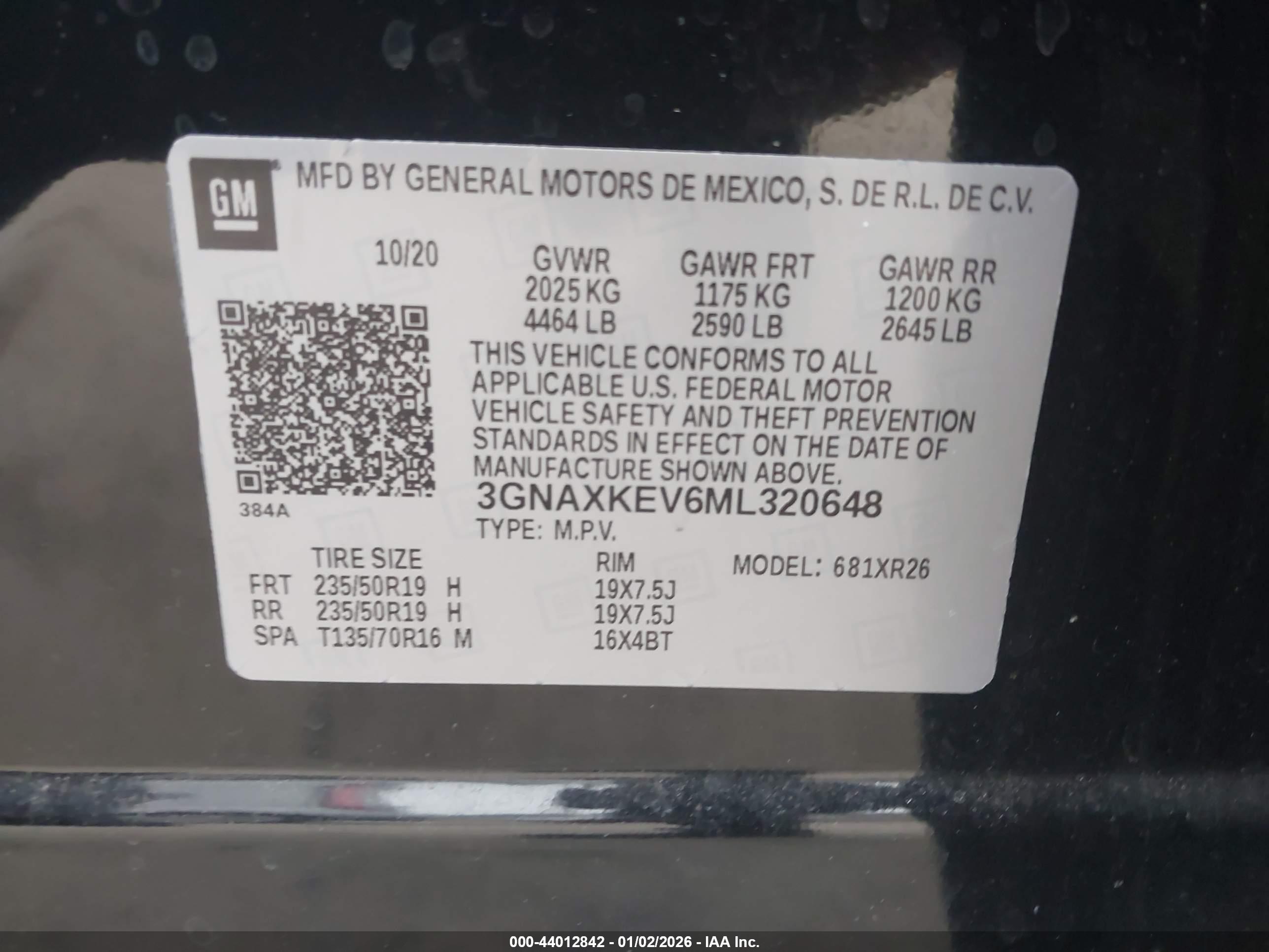 CHEVROLET EQUINOX image 9