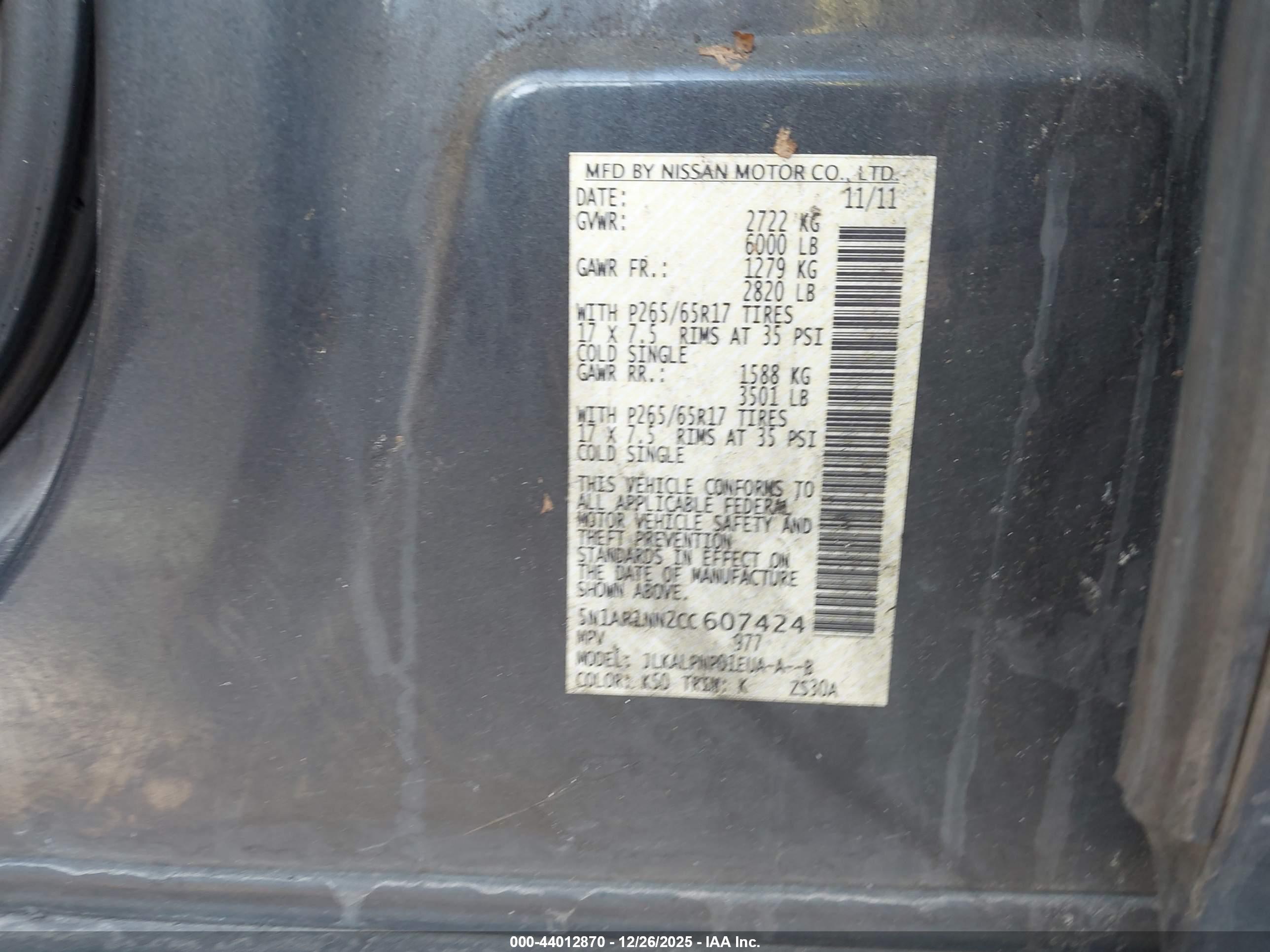 NISSAN PATHFINDER image 9