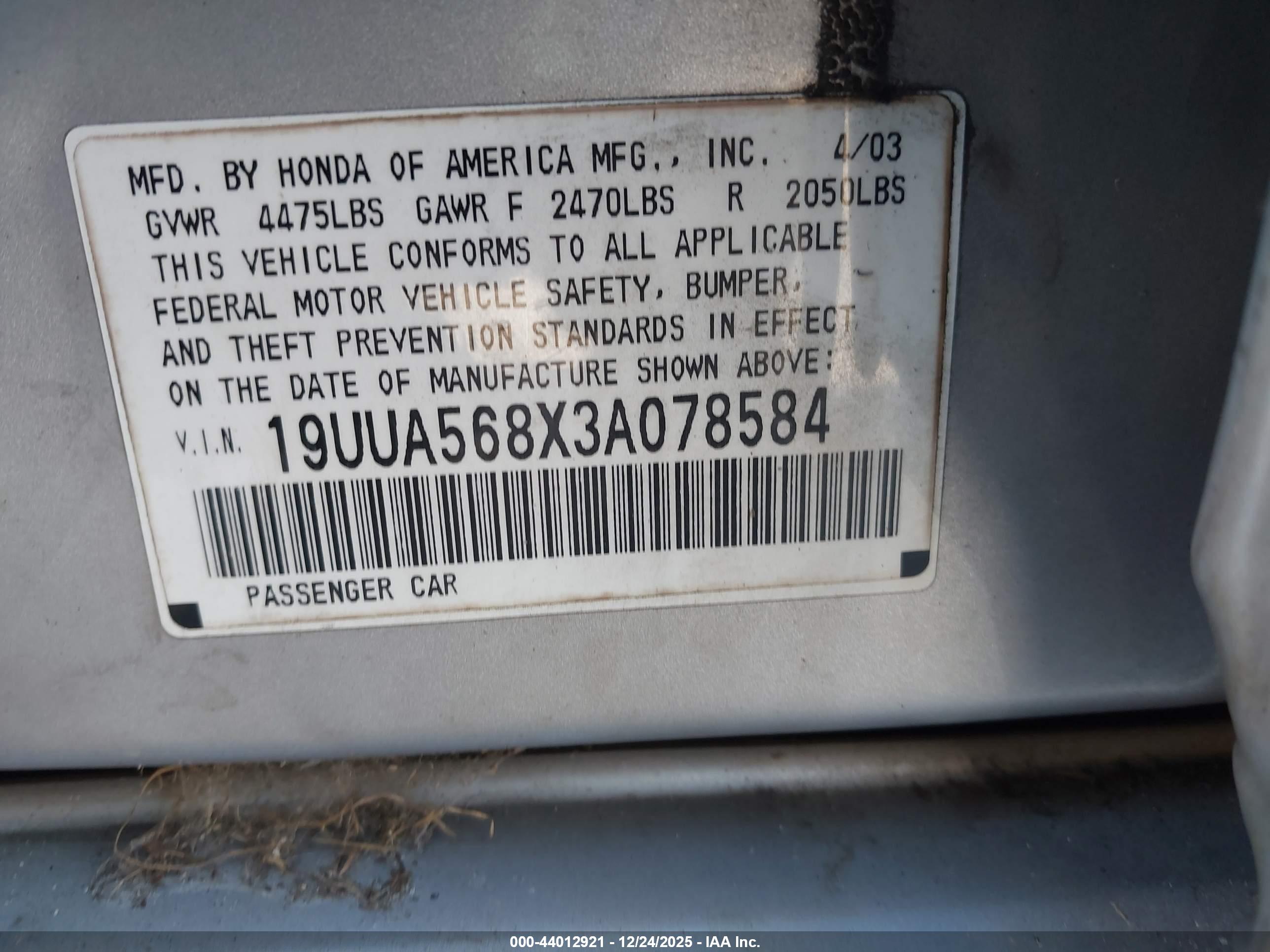 ACURA TL image 9