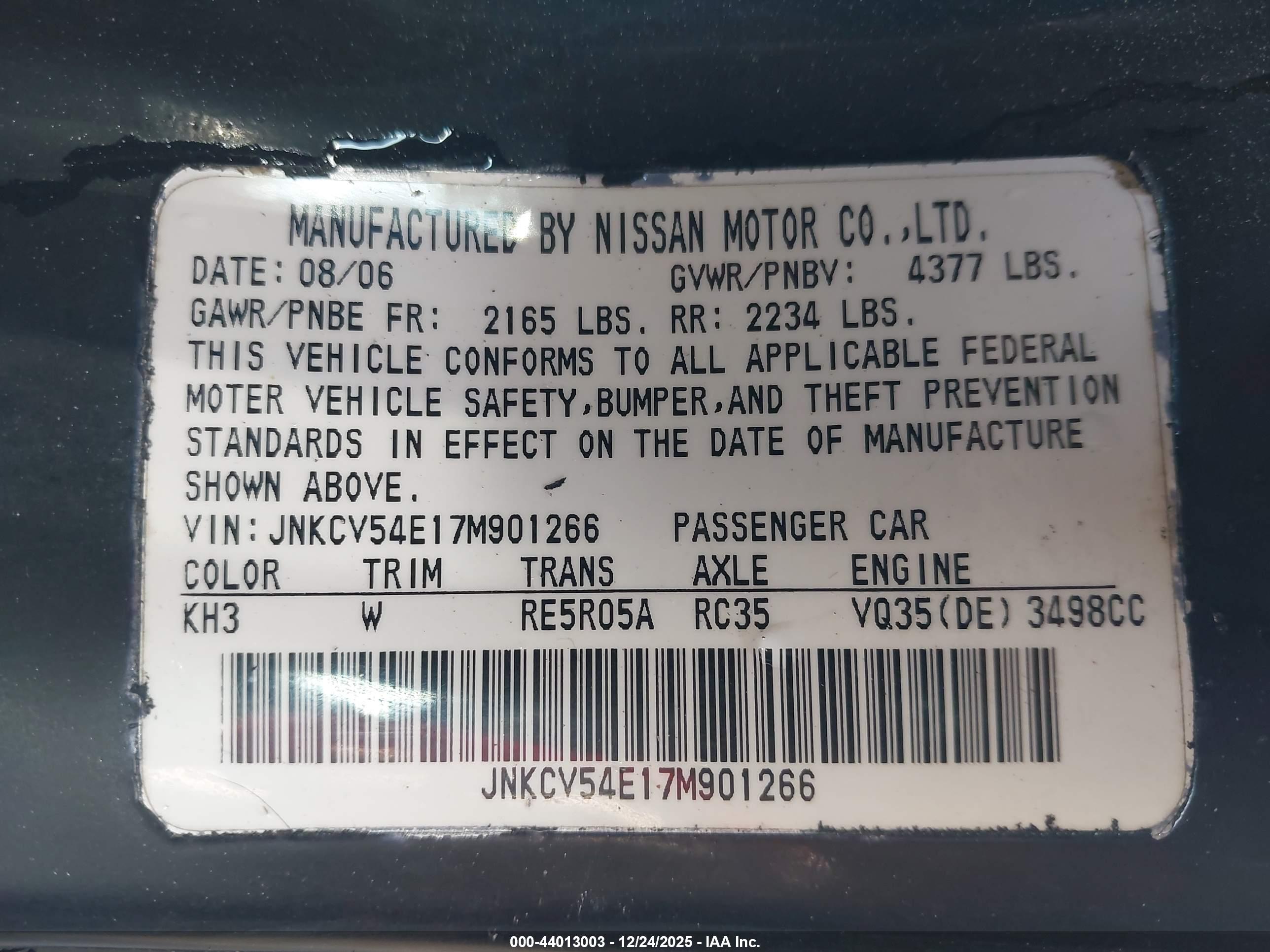 INFINITI G35 image 9