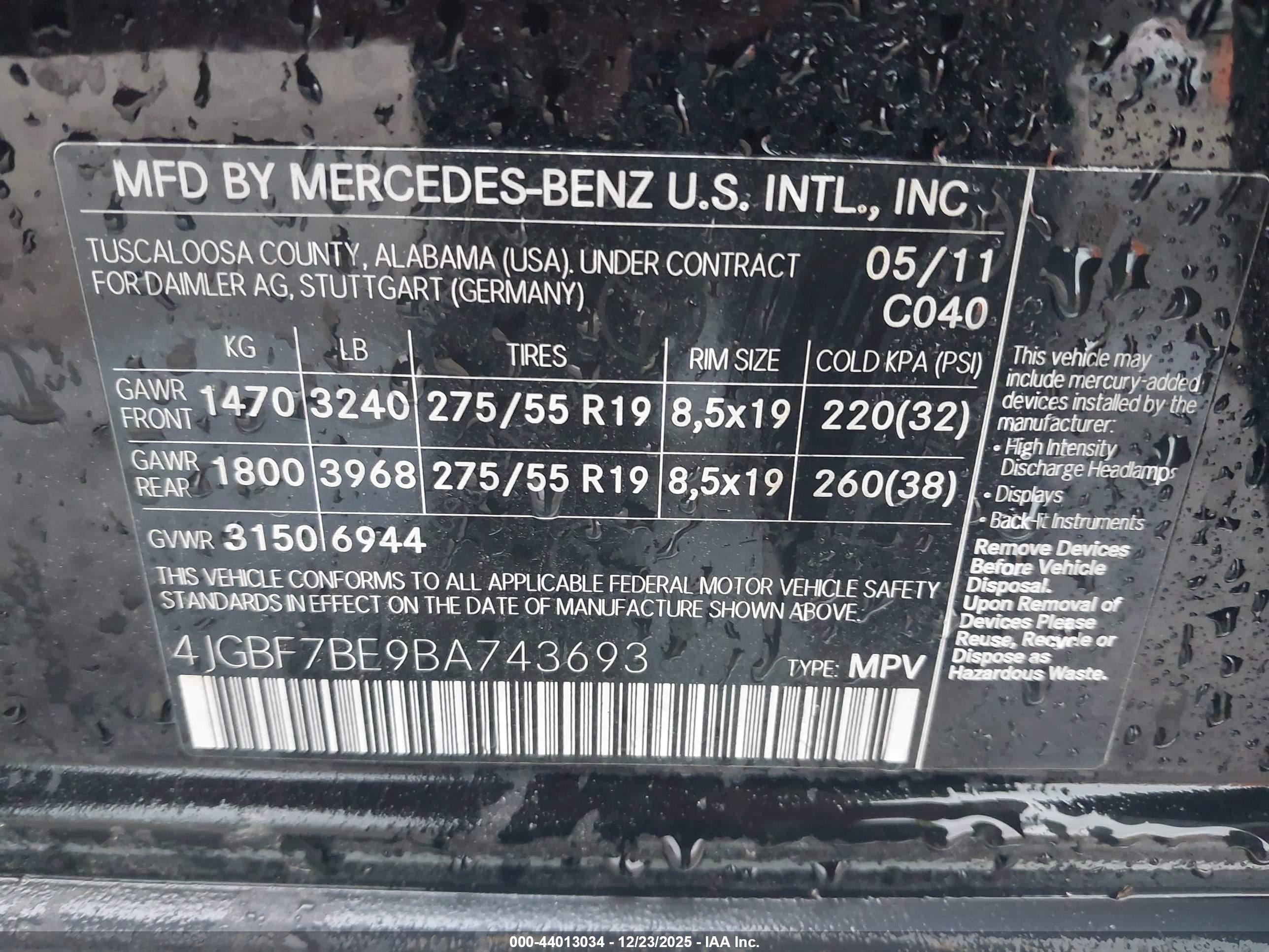 MERCEDES-BENZ GL image 9