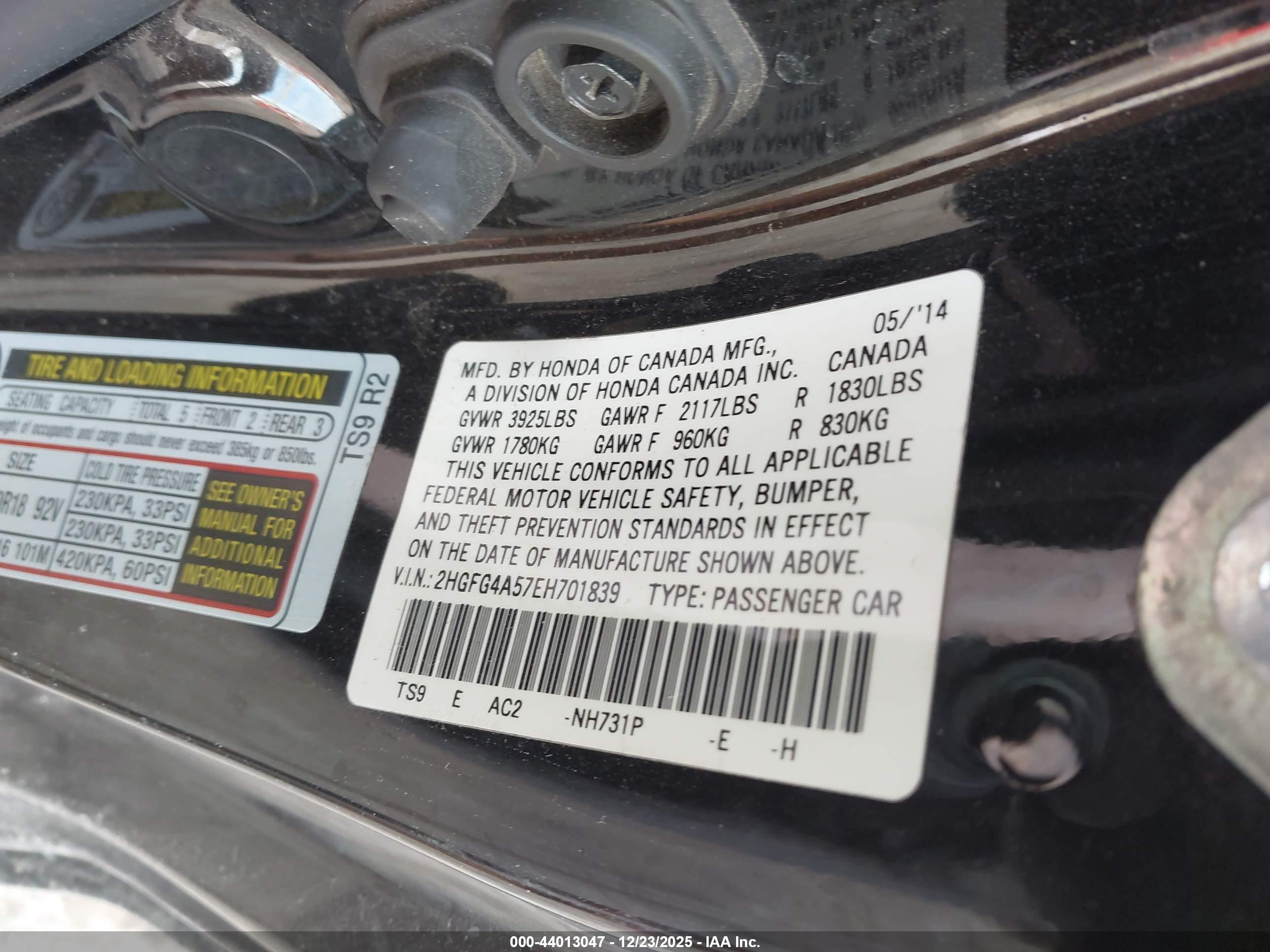 HONDA CIVIC image 9