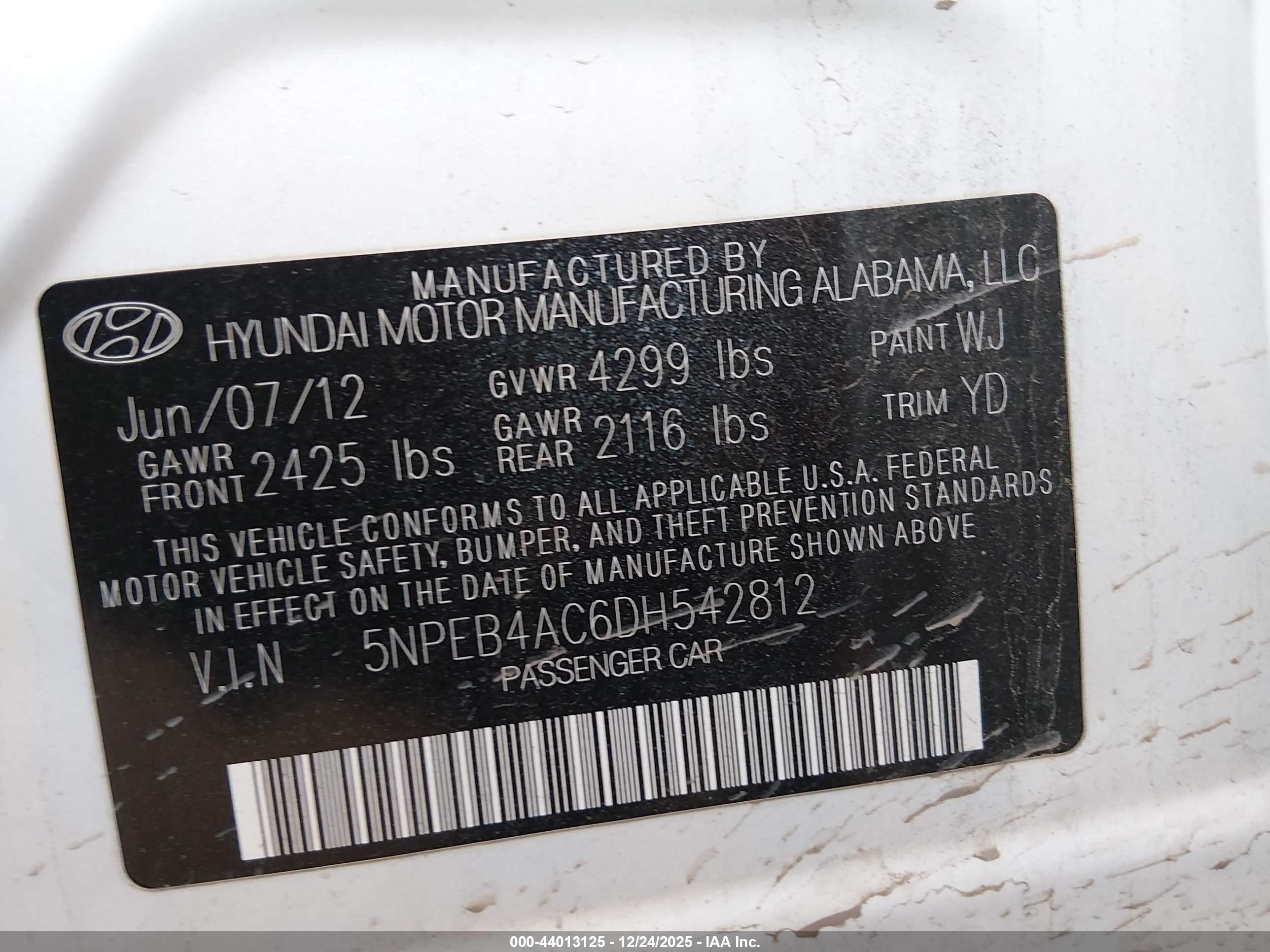 HYUNDAI SONATA image 9