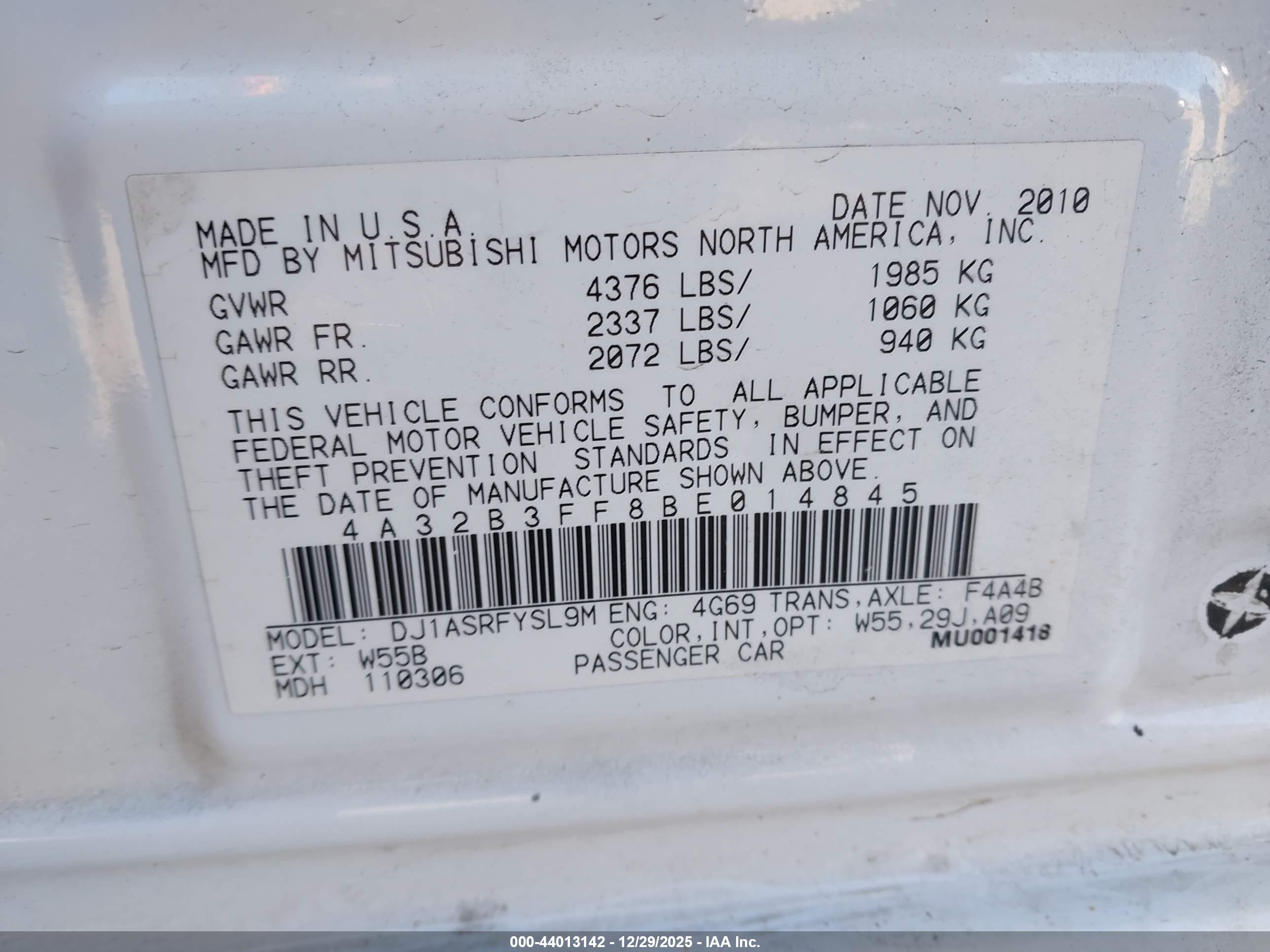 MITSUBISHI GALANT image 9