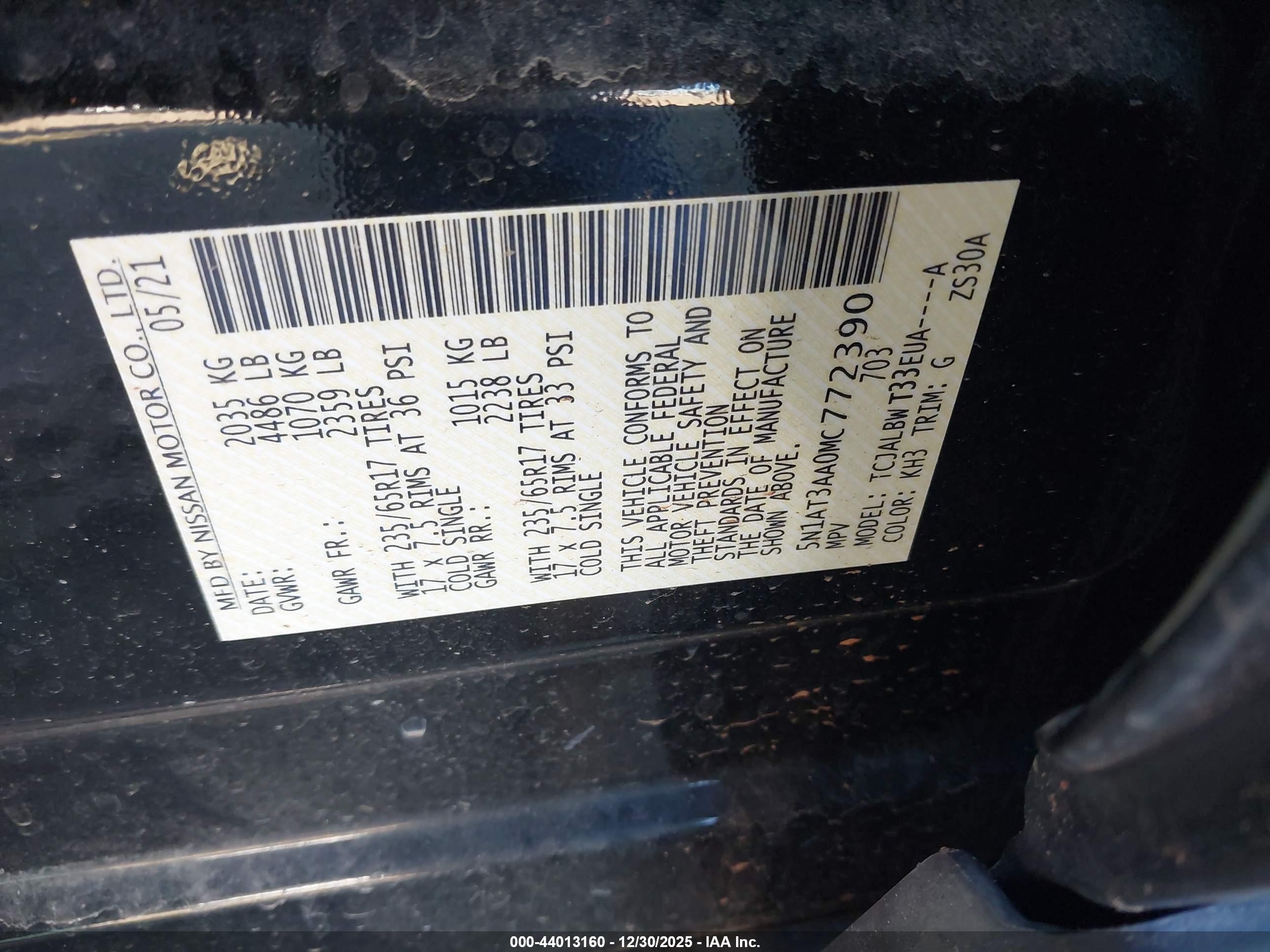 NISSAN ROGUE image 9