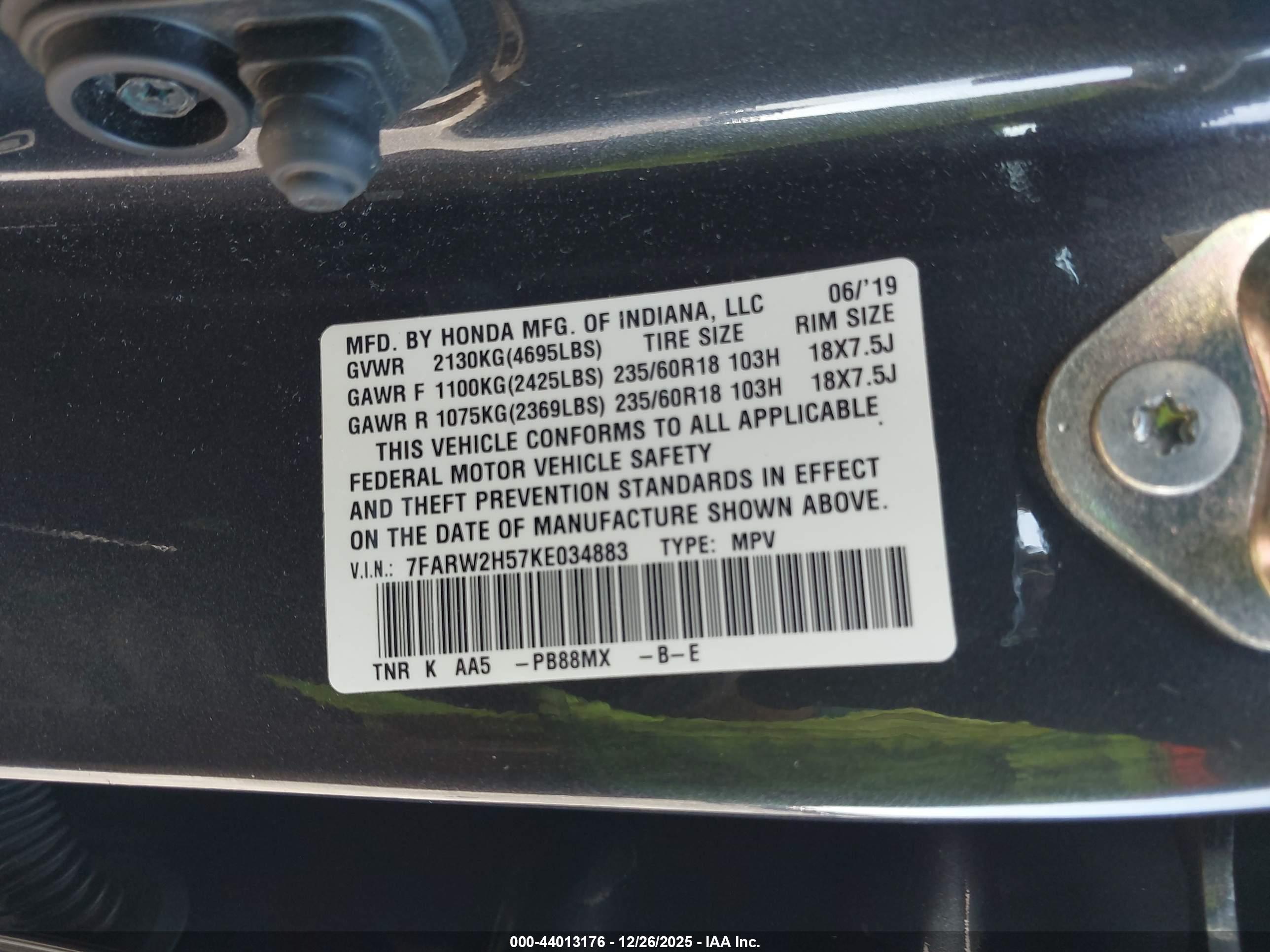 HONDA CR-V image 9