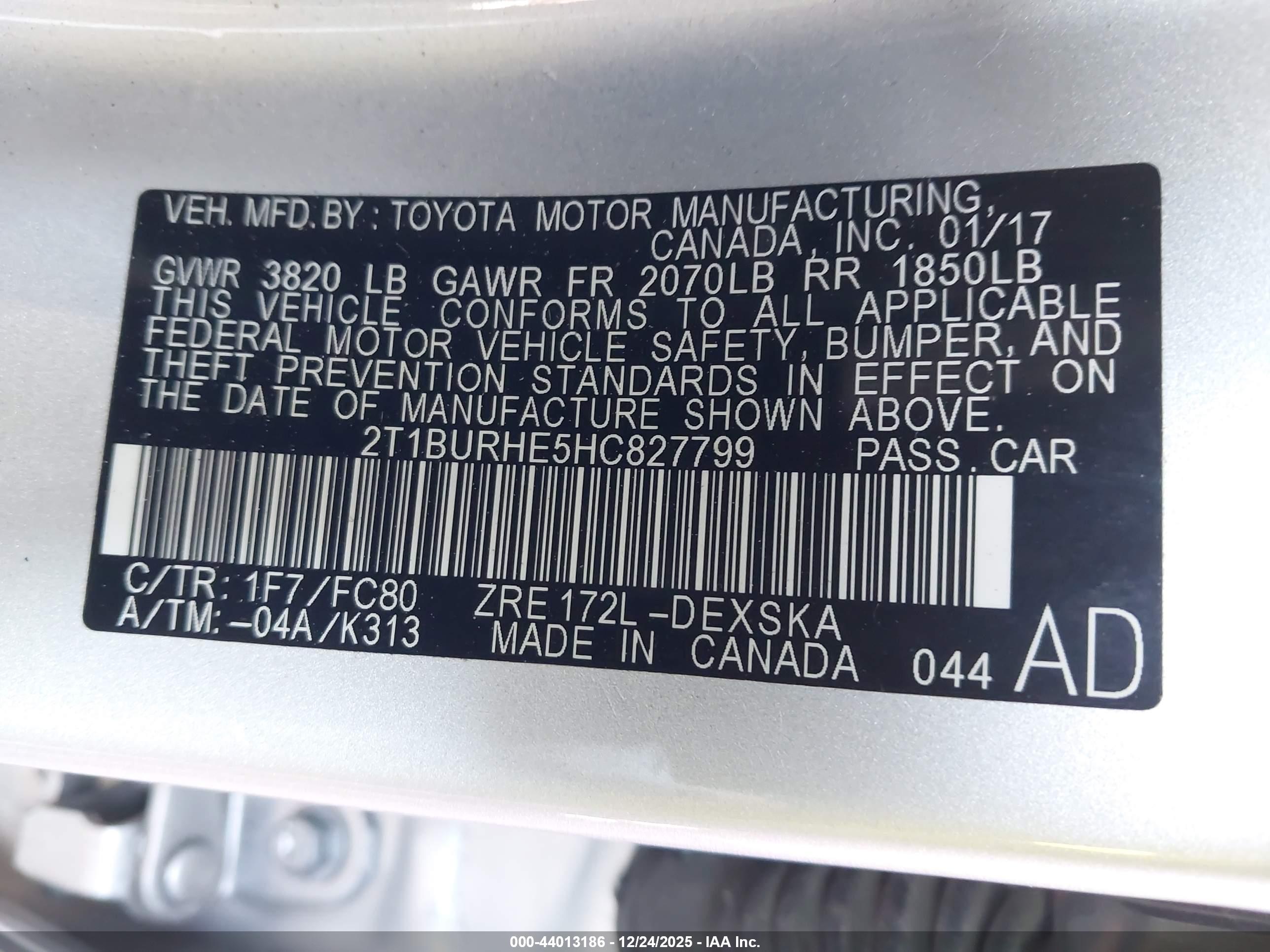 TOYOTA COROLLA image 9