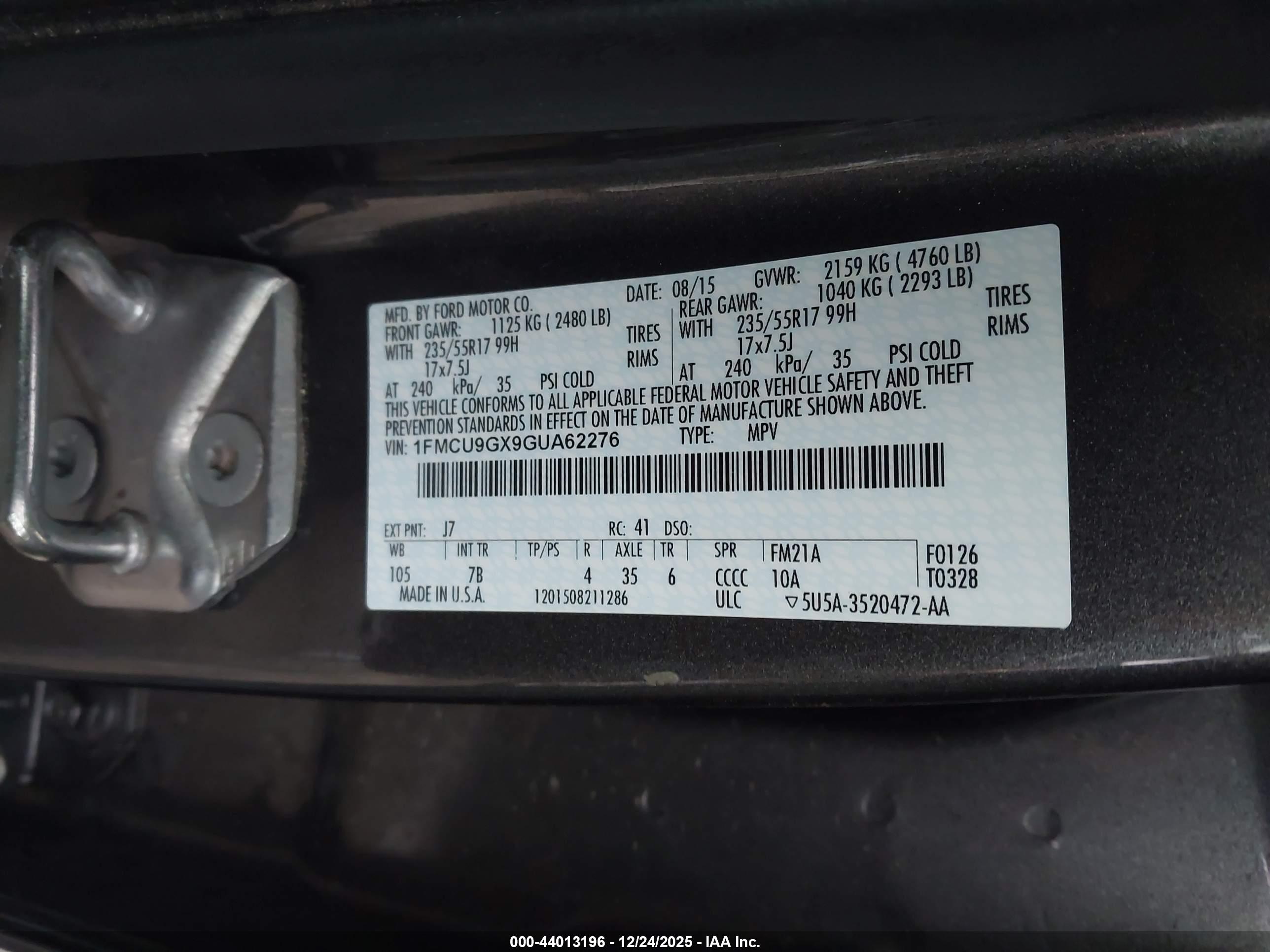 FORD ESCAPE image 9