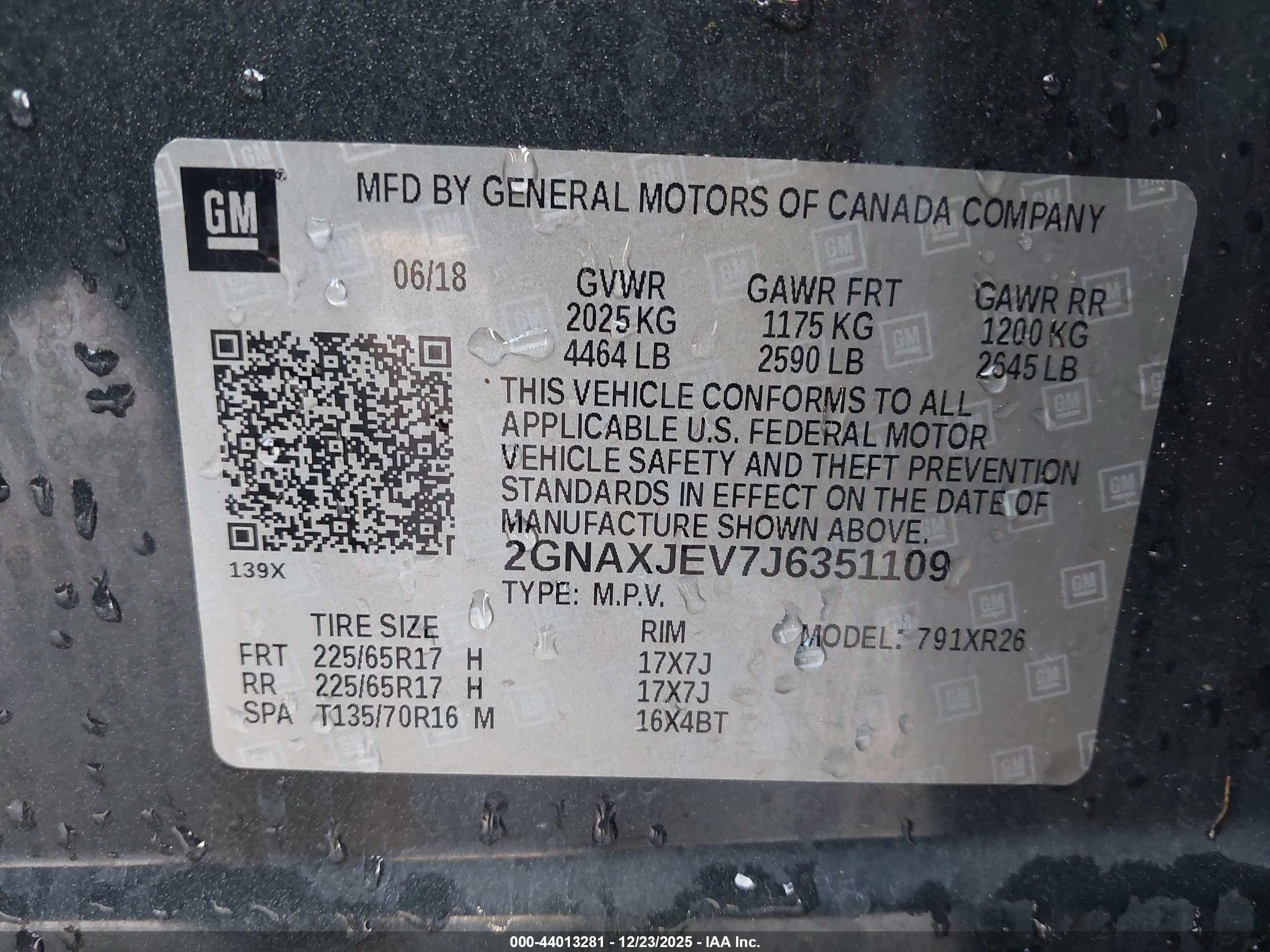 CHEVROLET EQUINOX image 9
