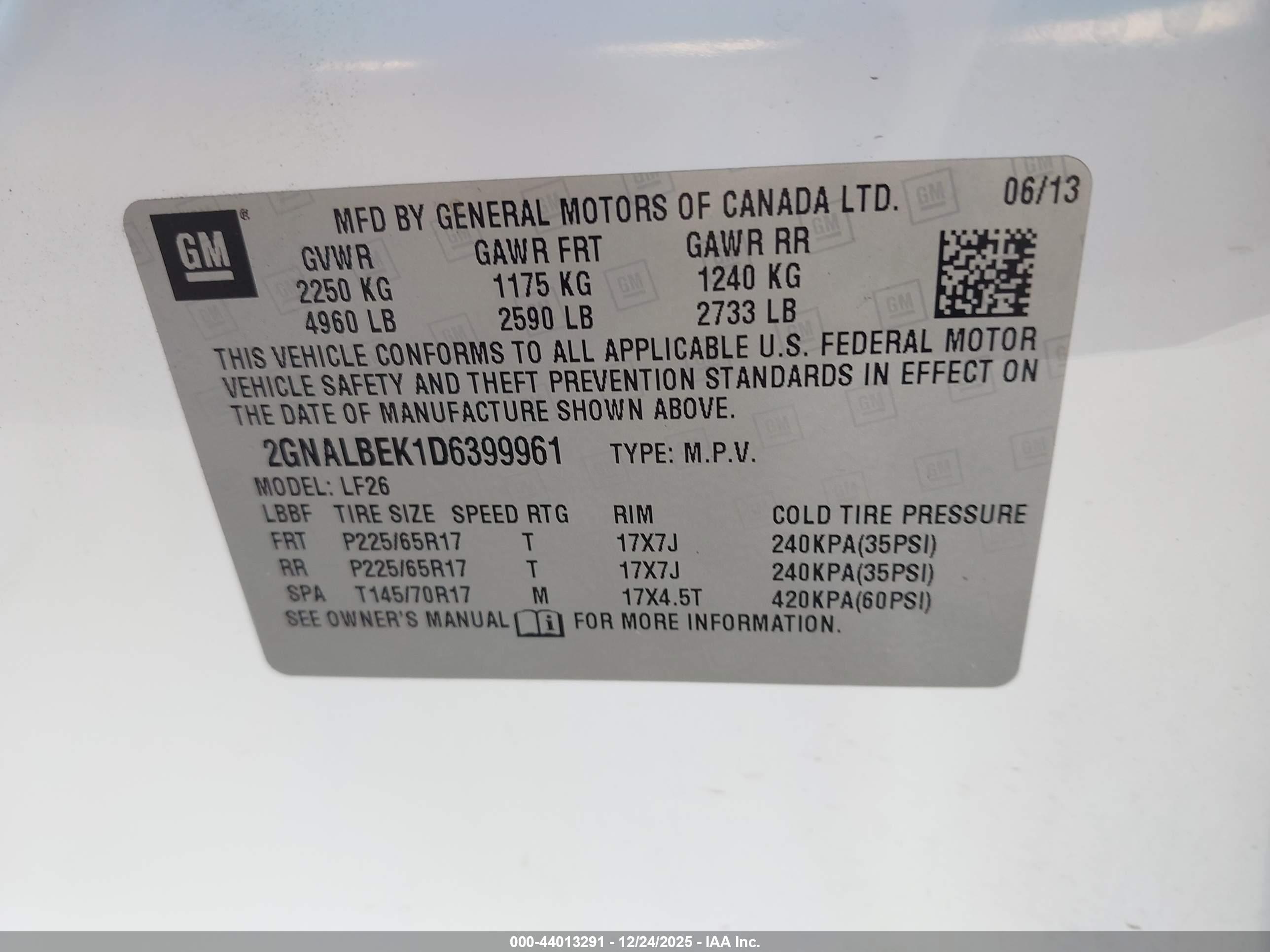 CHEVROLET EQUINOX image 9