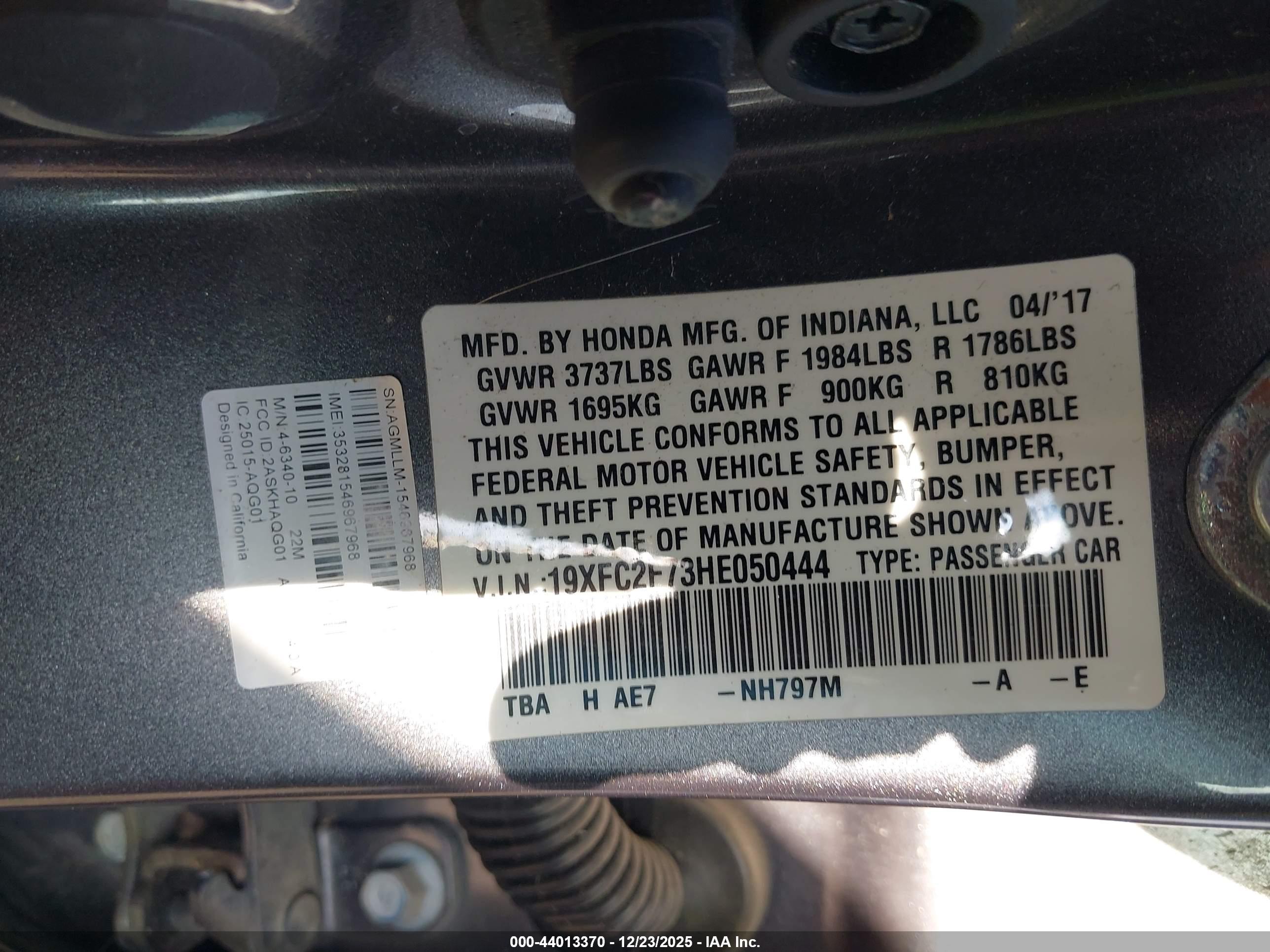 HONDA CIVIC image 9