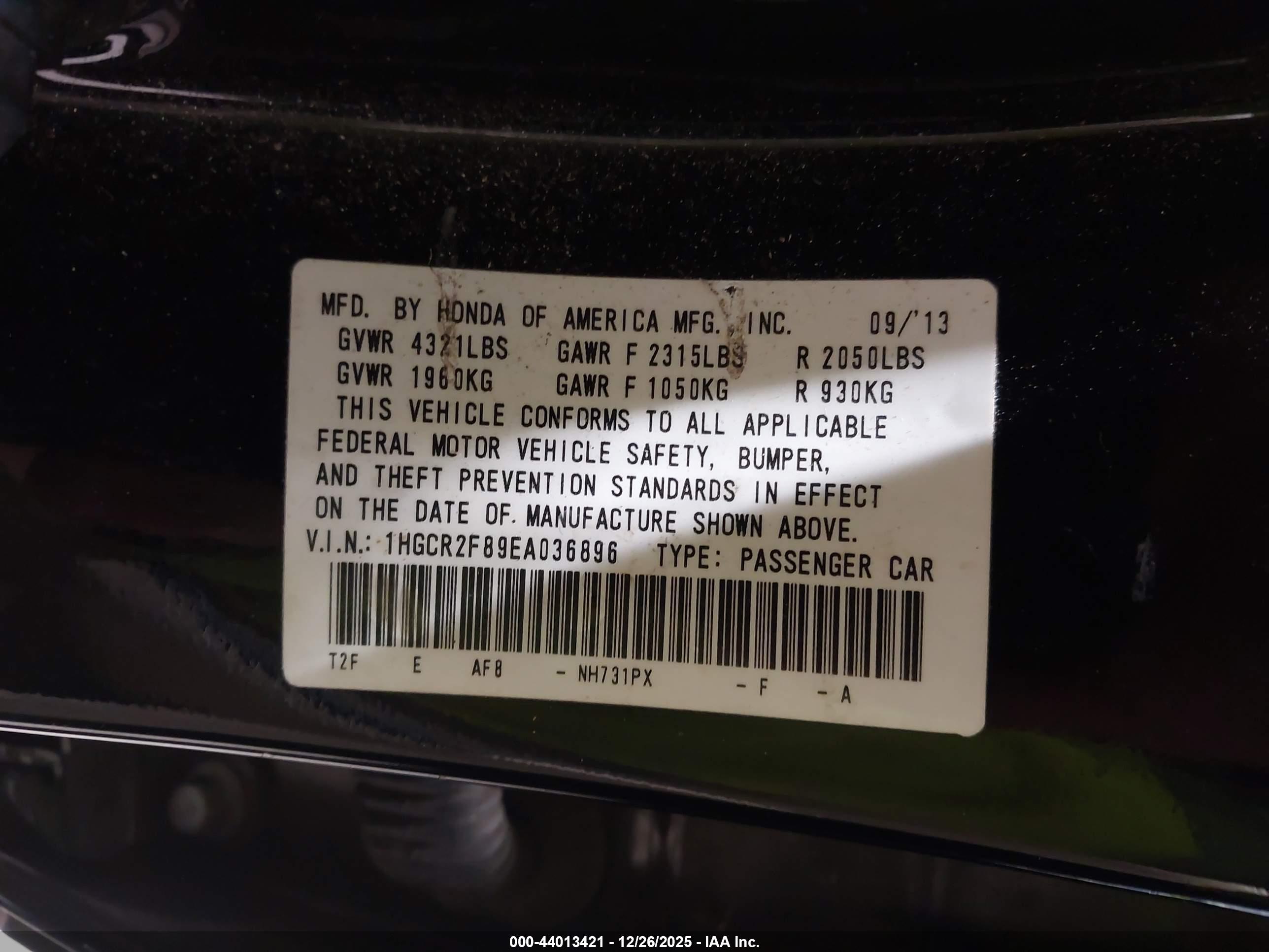 HONDA ACCORD image 9